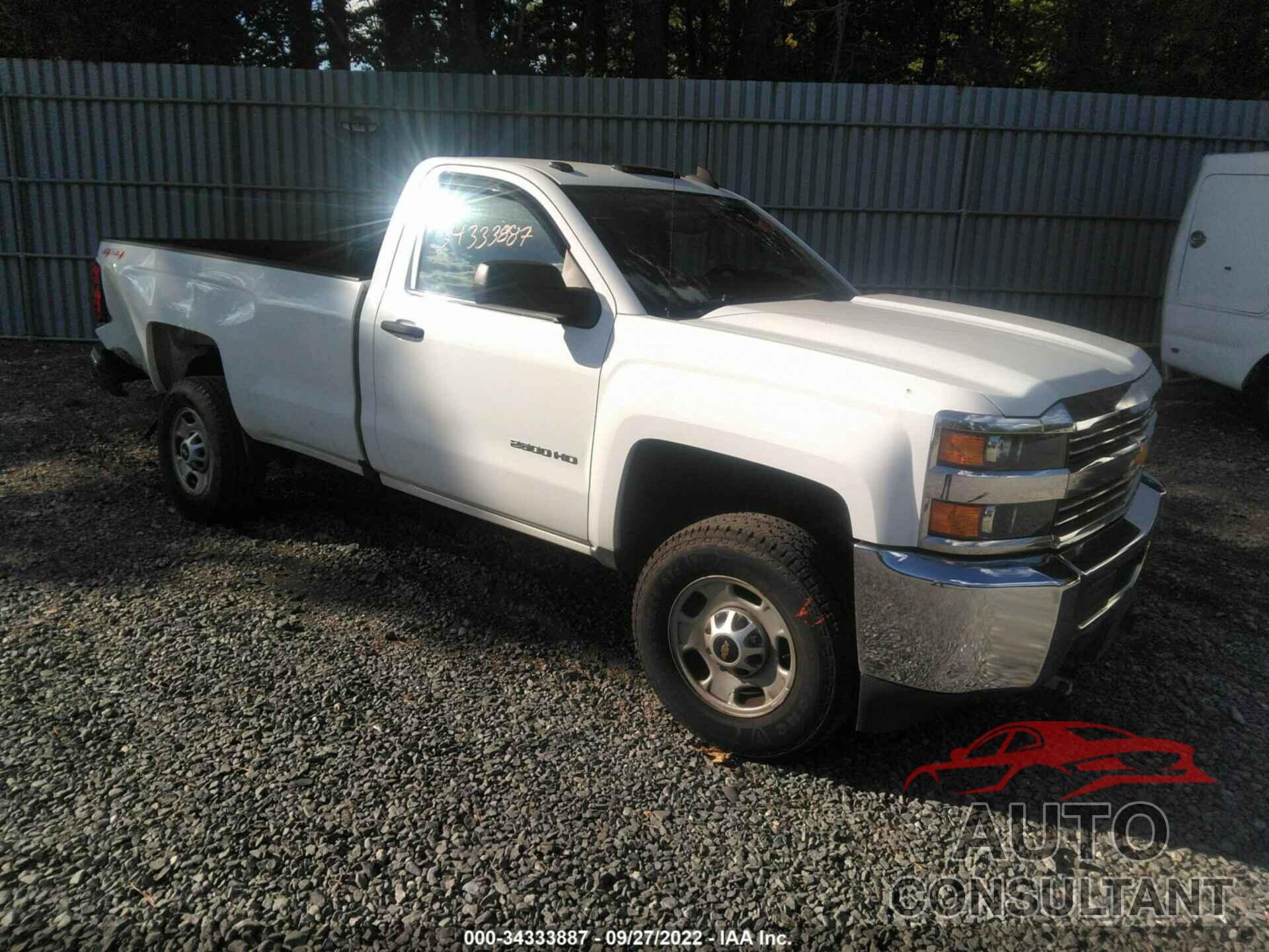 CHEVROLET SILVERADO 2500HD 2016 - 1GC0KUEG1GZ399675