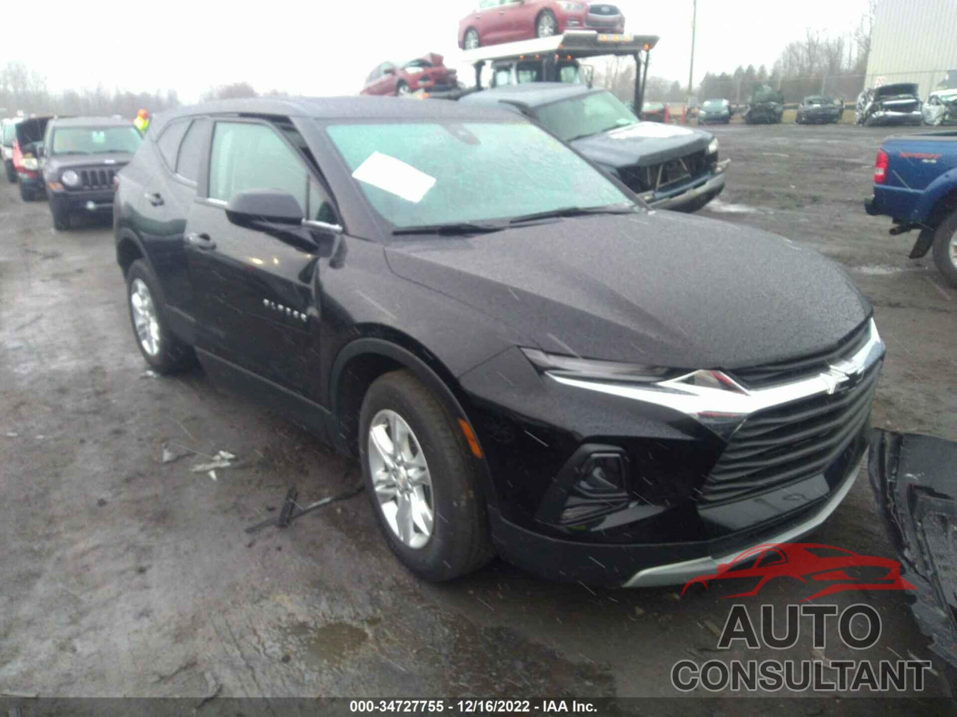 CHEVROLET BLAZER 2021 - 3GNKBCRS3MS586675