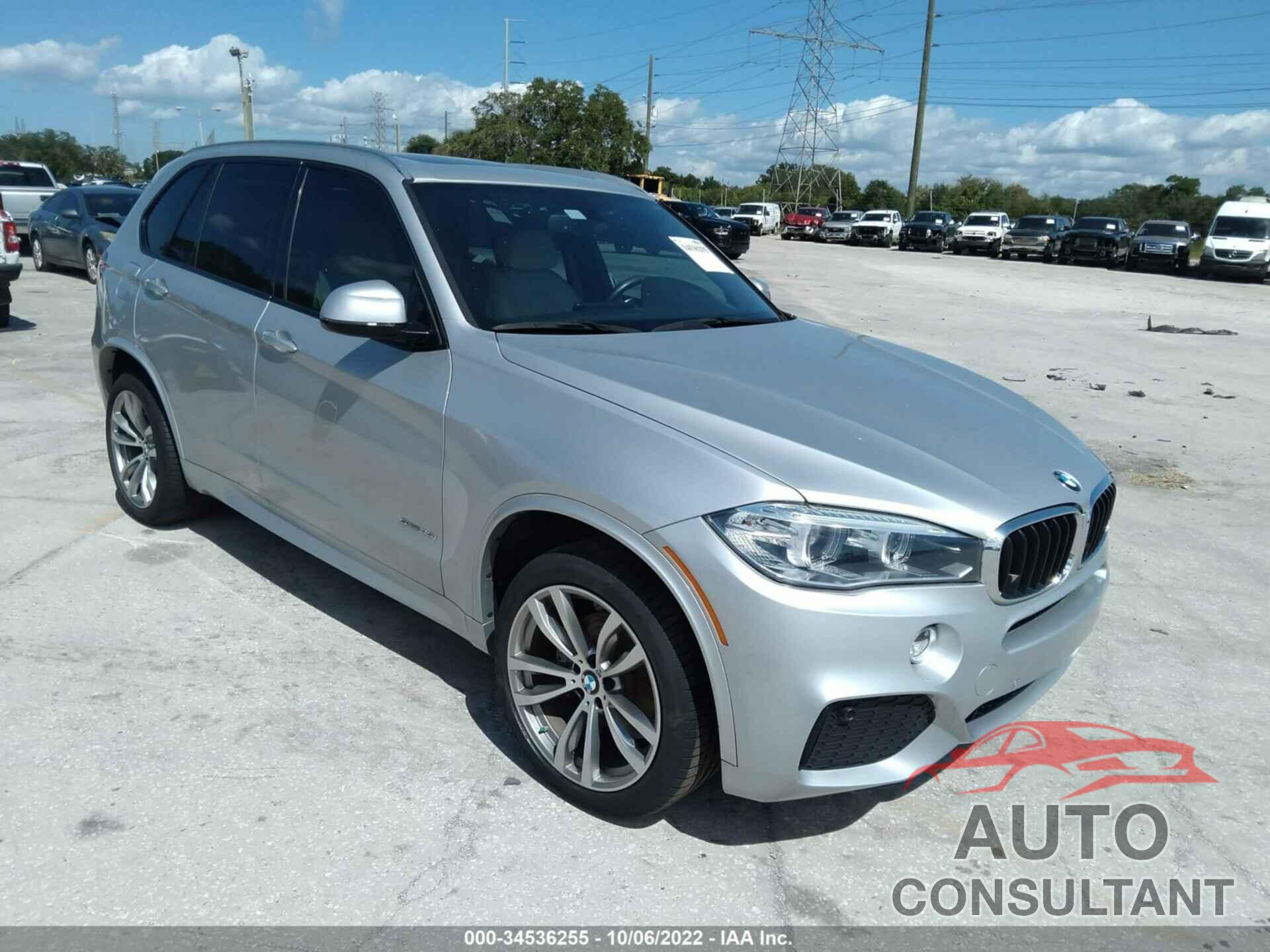 BMW X5 2017 - 5UXKR2C32H0U24547