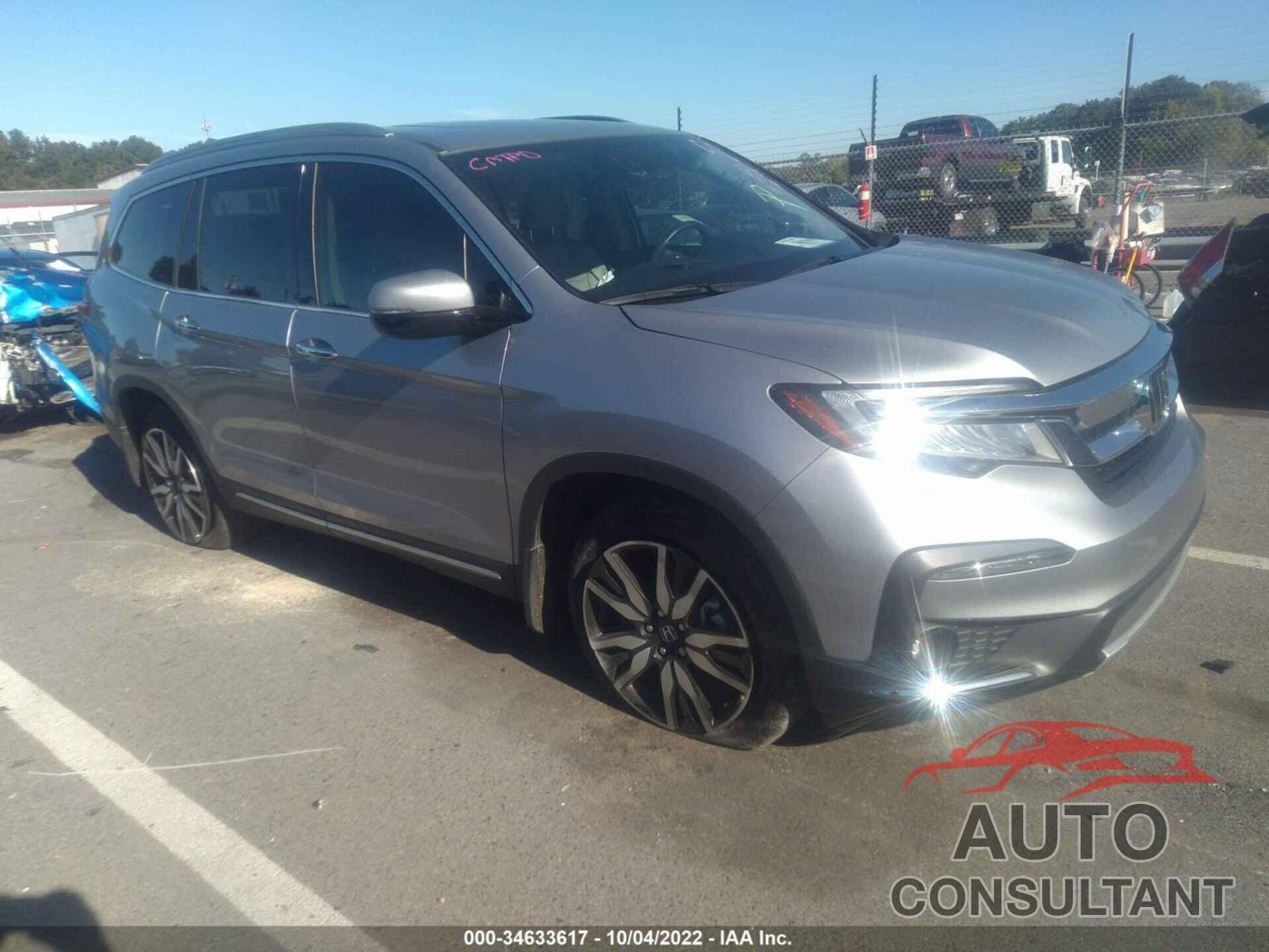 HONDA PILOT 2019 - 5FNYF6H09KB008305