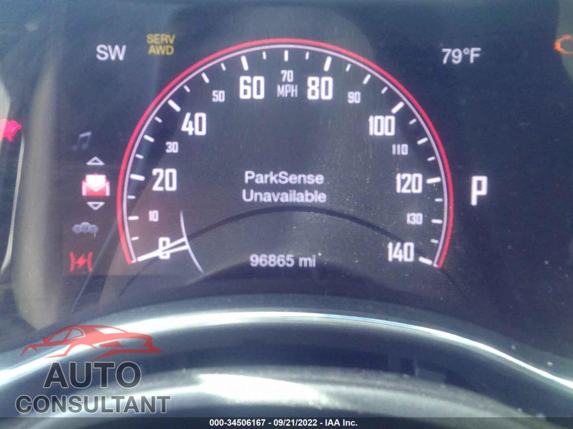 DODGE DURANGO 2017 - 1C4SDJCT6HC791024