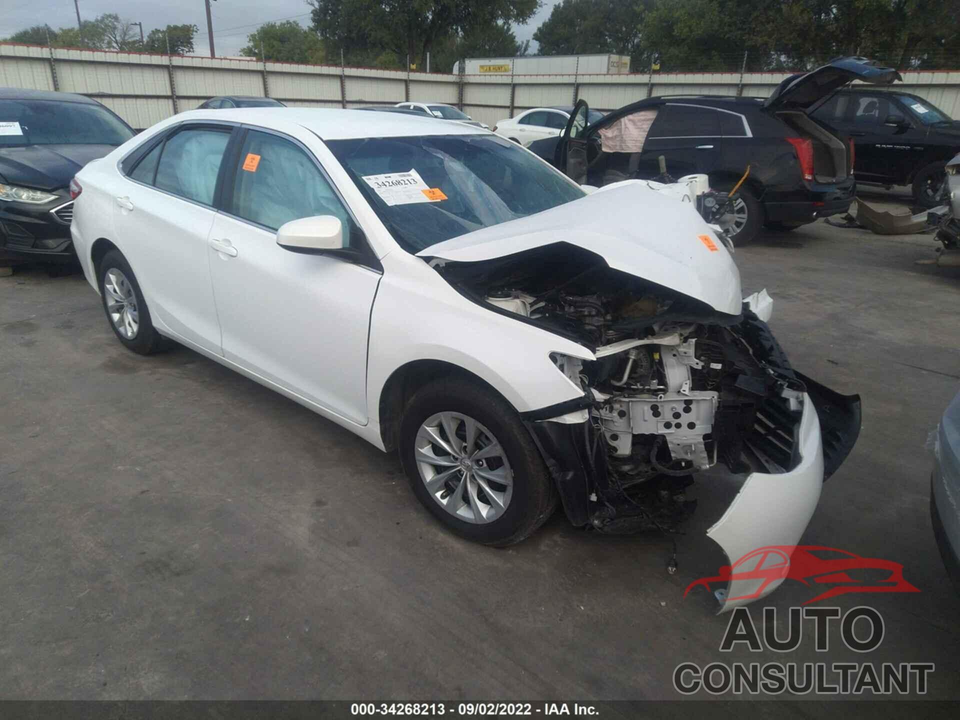 TOYOTA CAMRY 2016 - 4T4BF1FK6GR541161