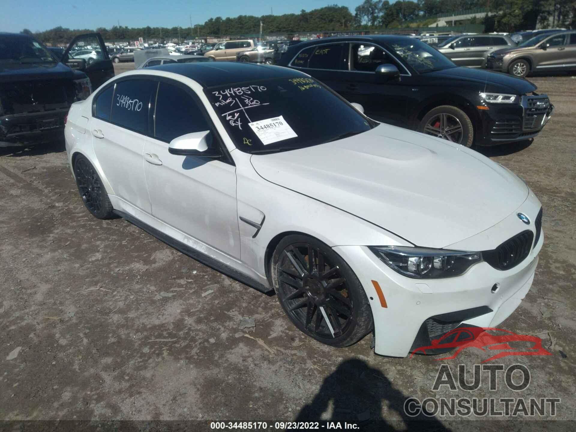 BMW M3 2016 - WBS8M9C5XGP967065