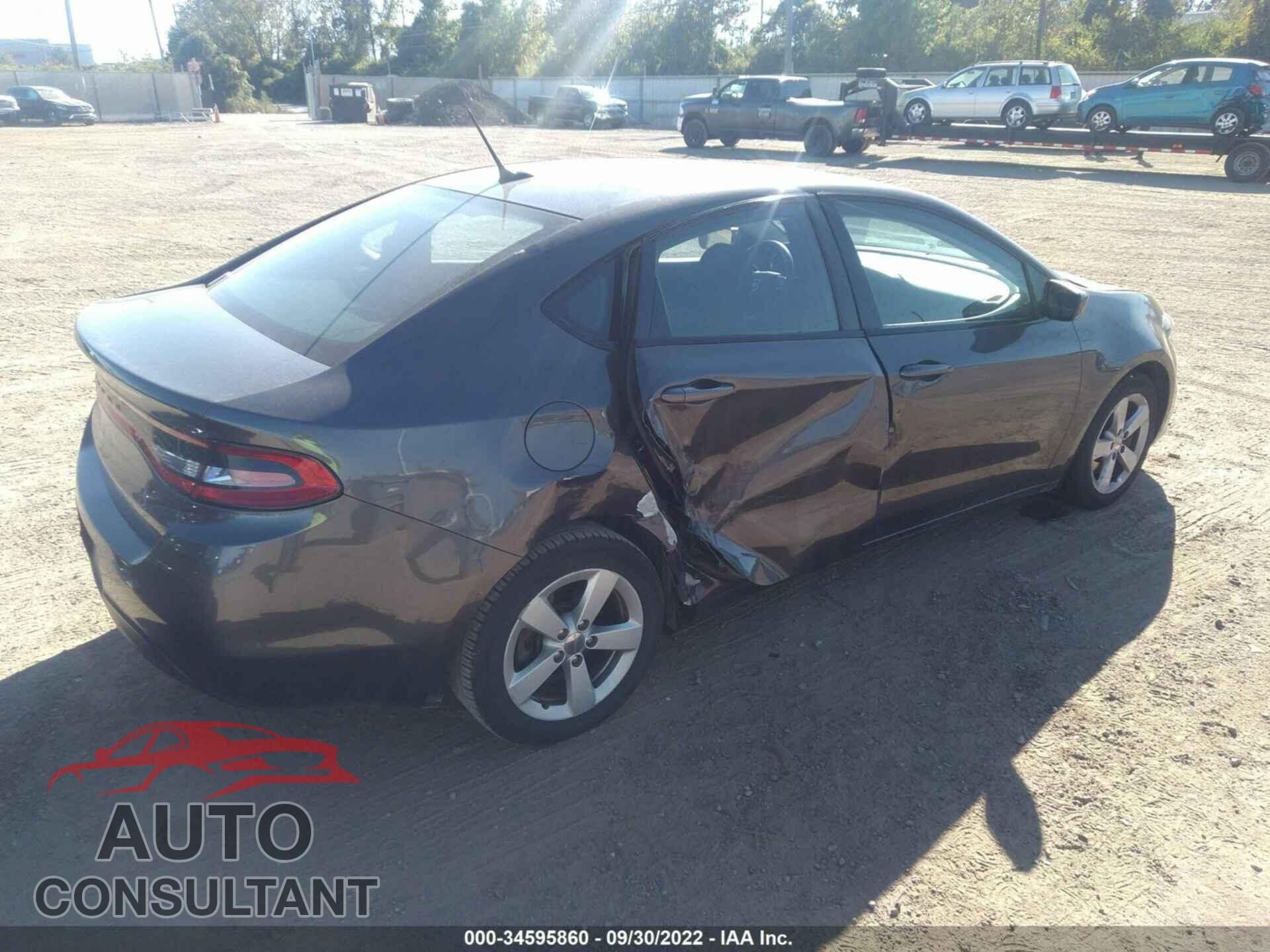 DODGE DART 2016 - 1C3CDFBB2GD564016