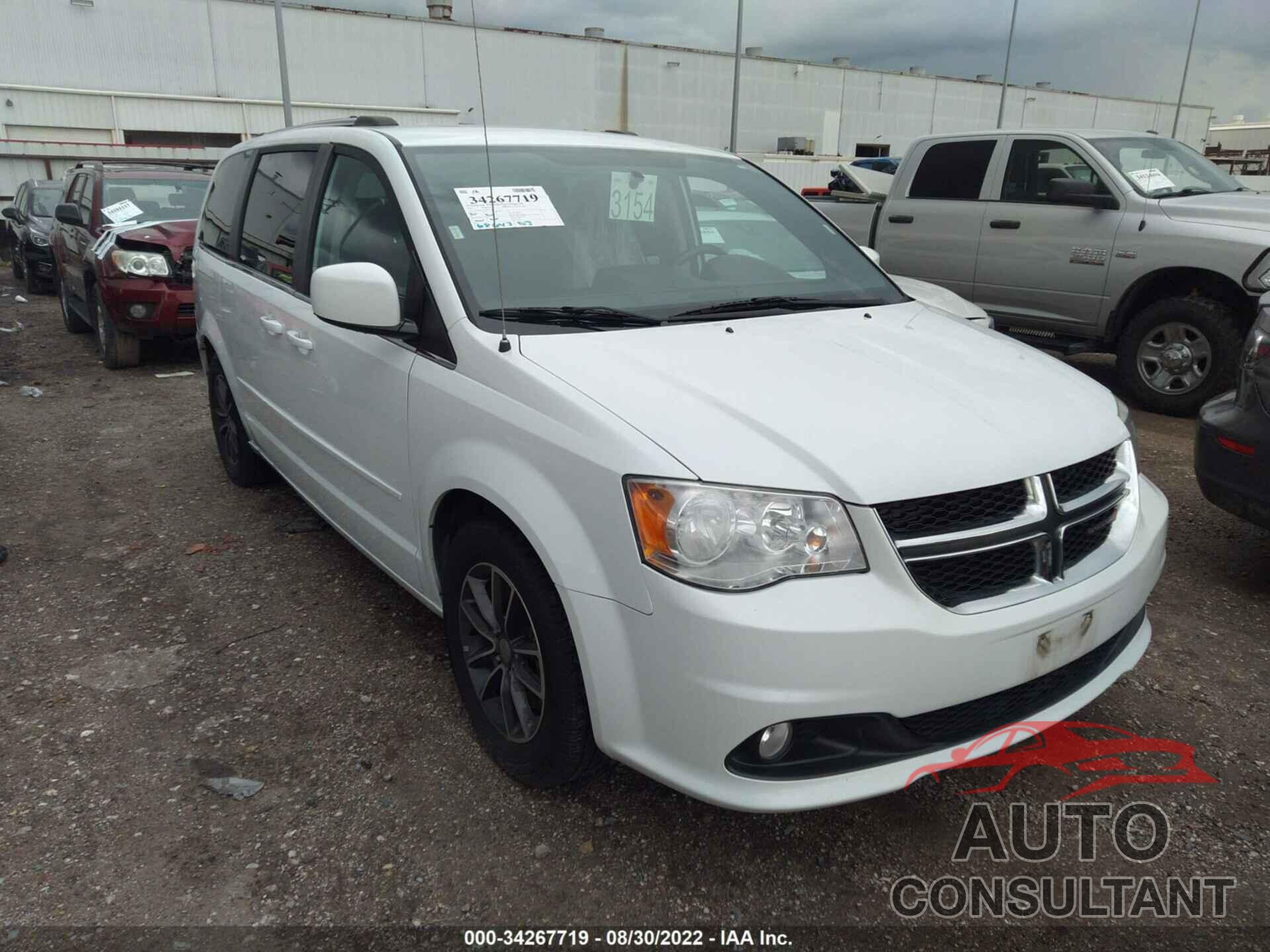 DODGE GRAND CARAVAN 2017 - 2C4RDGCG3HR731987