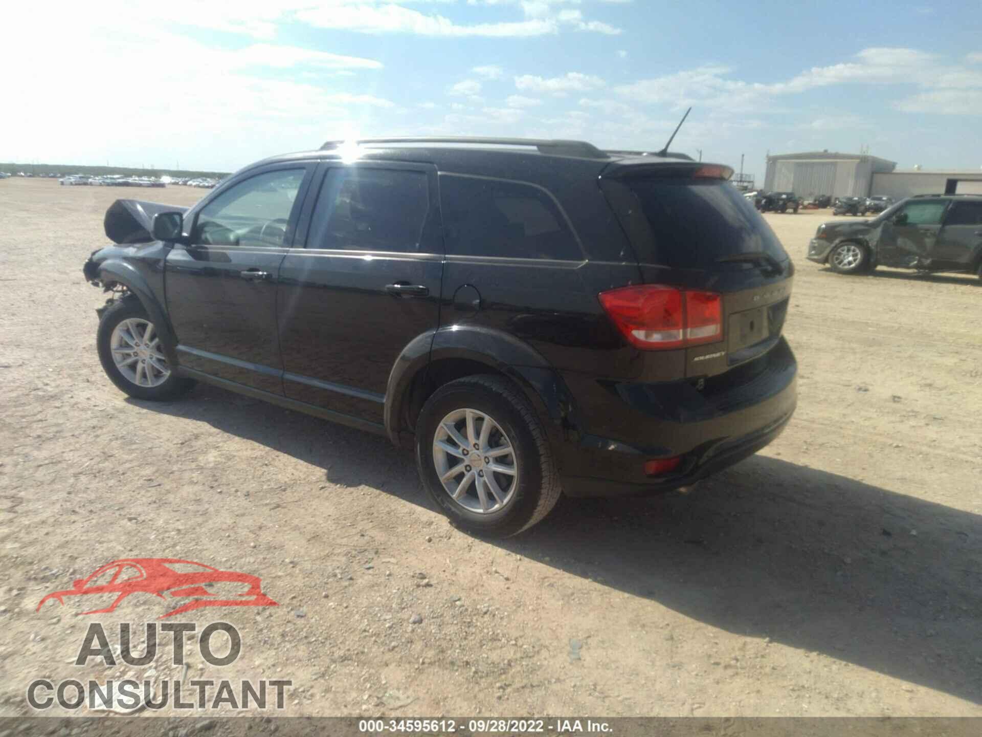 DODGE JOURNEY 2017 - 3C4PDCBG2HT605148