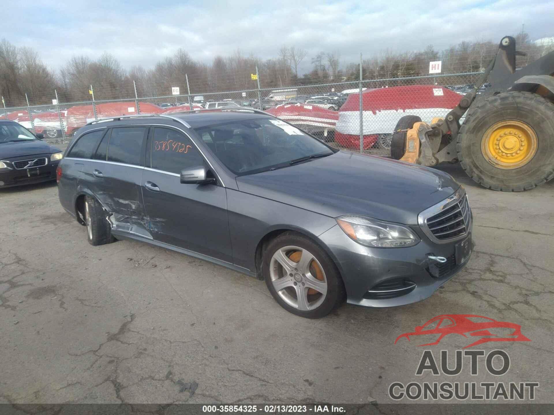 MERCEDES-BENZ E-CLASS 2016 - WDDHH8JB6GB334015