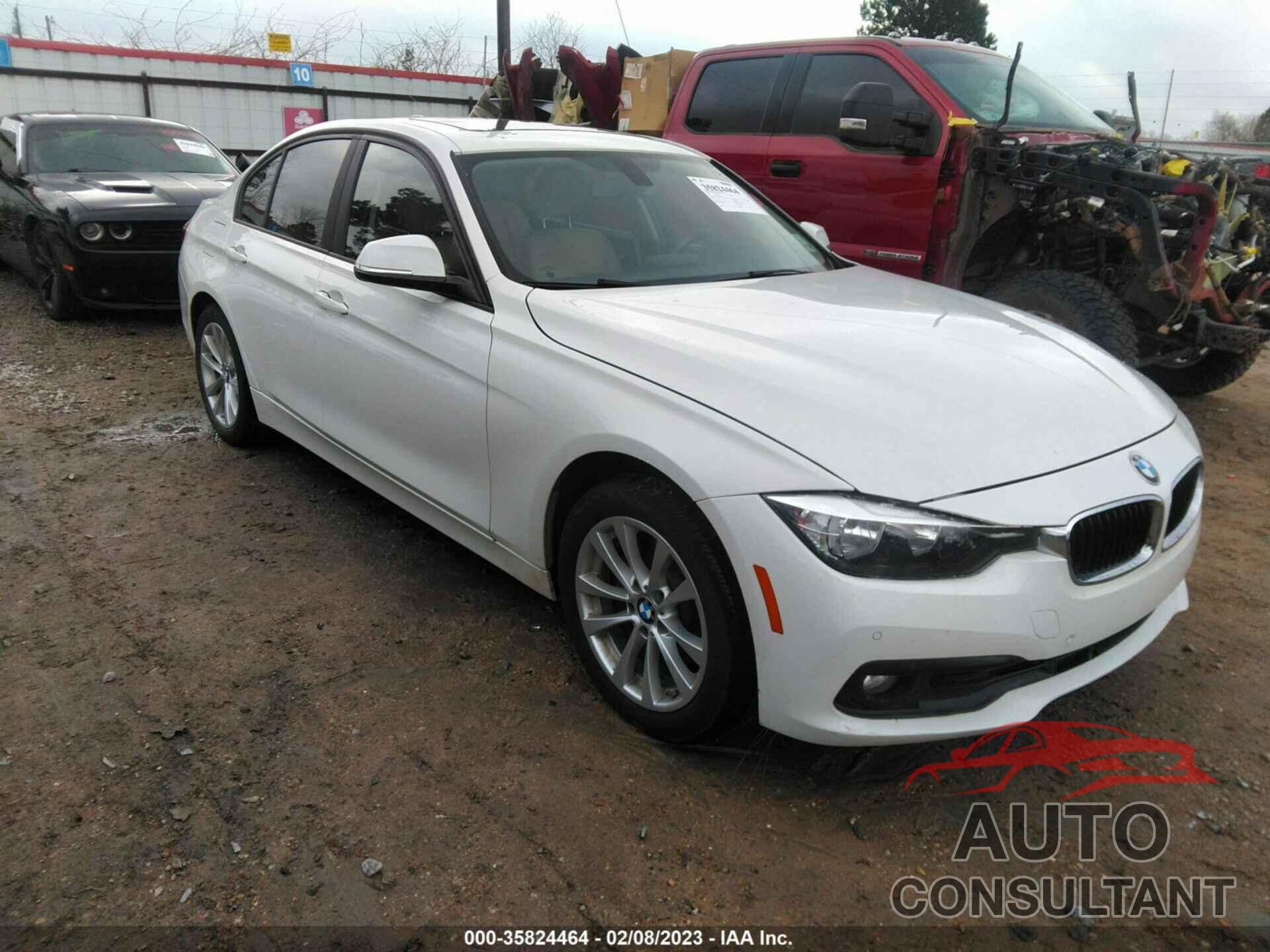 BMW 3 SERIES 2017 - WBA8E1G35HNU16728