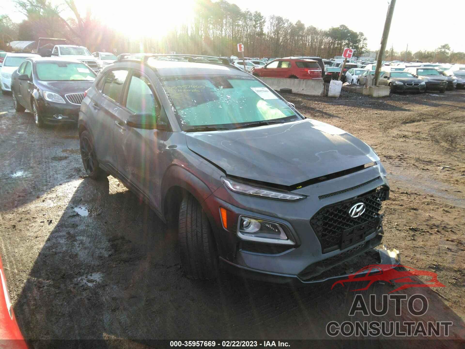 HYUNDAI KONA 2021 - KM8K6CA50MU713588