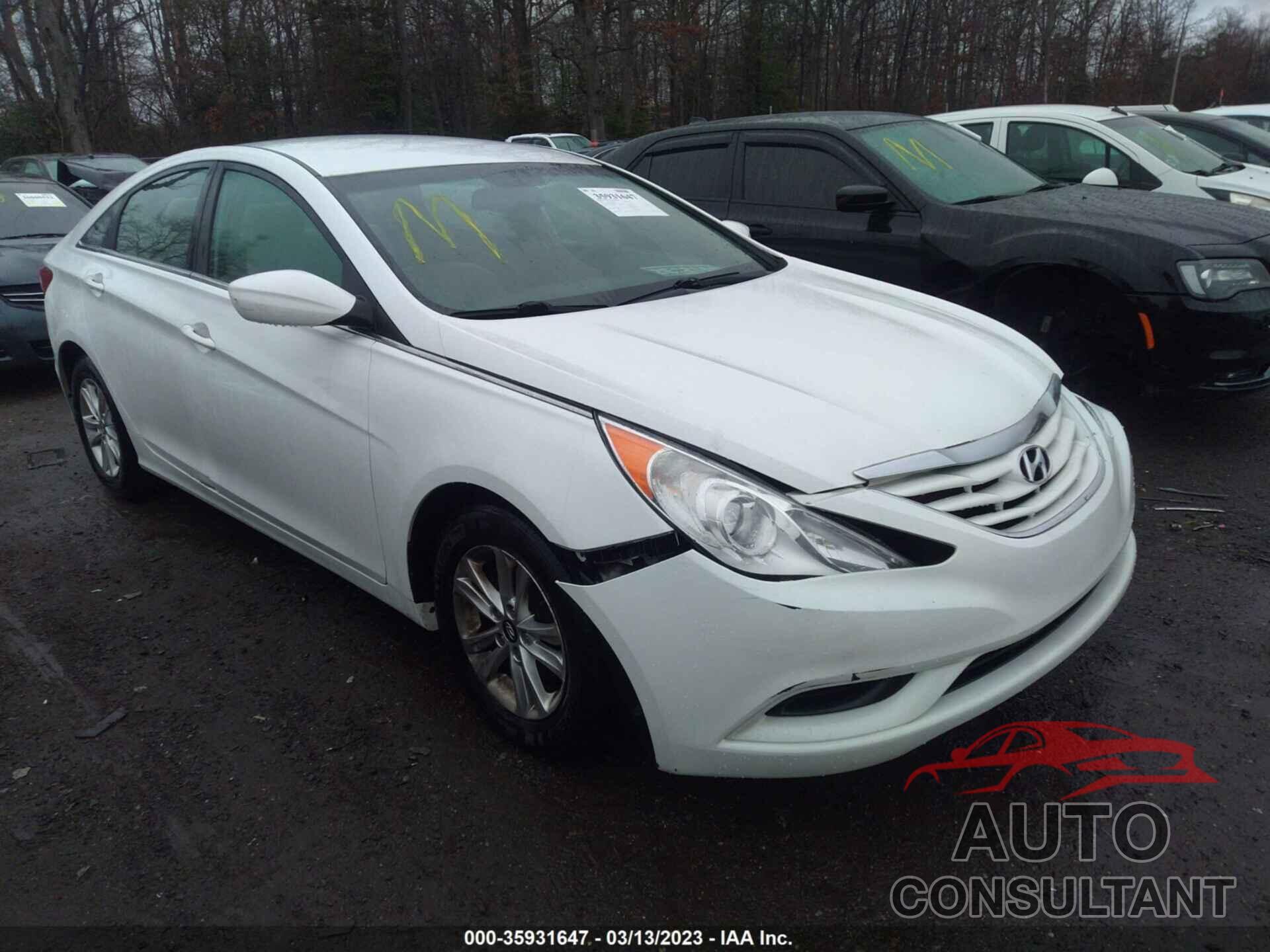 HYUNDAI SONATA 2013 - 5NPEB4AC8DH760833