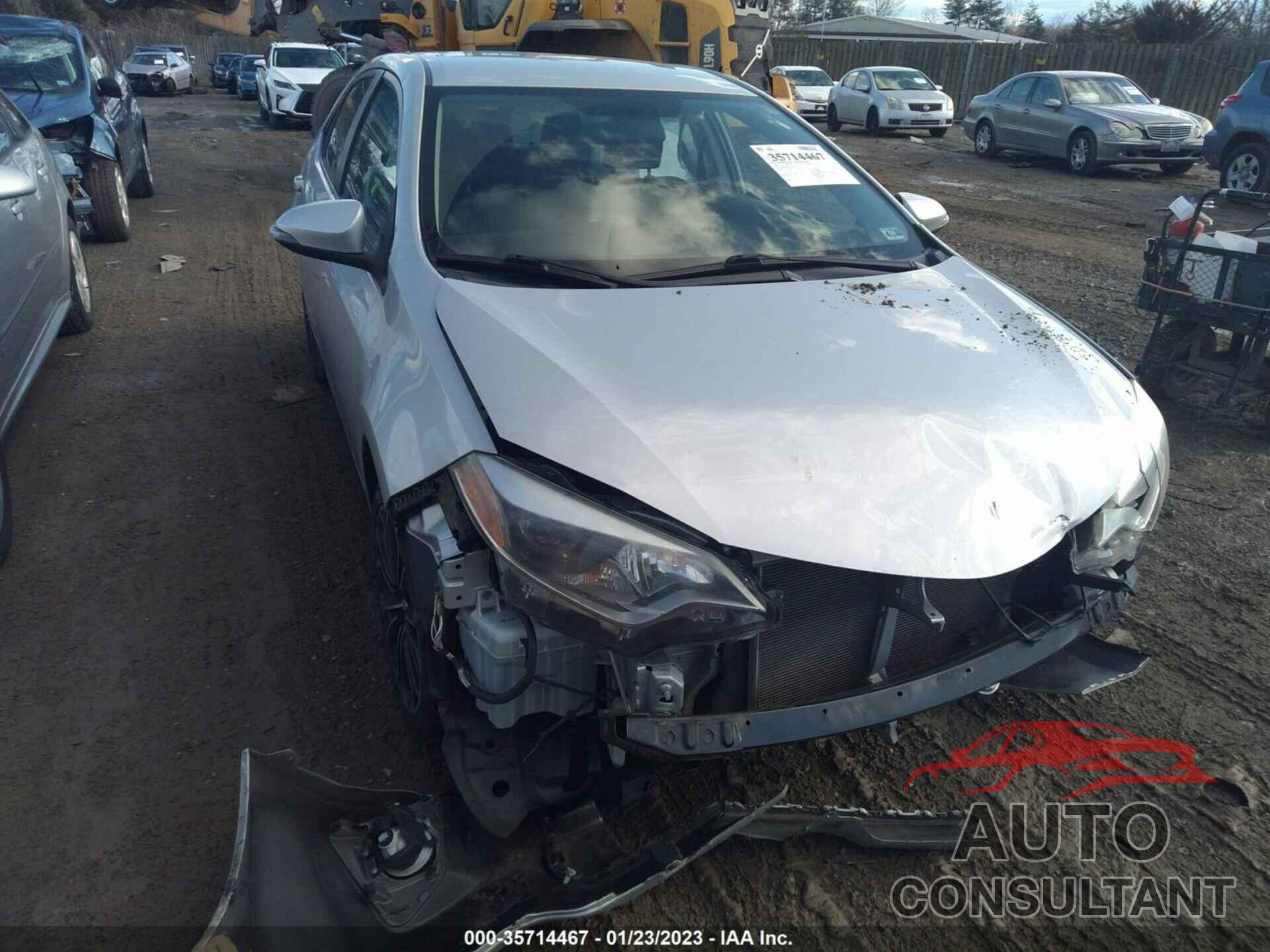 TOYOTA COROLLA 2016 - 2T1BURHE3GC510554