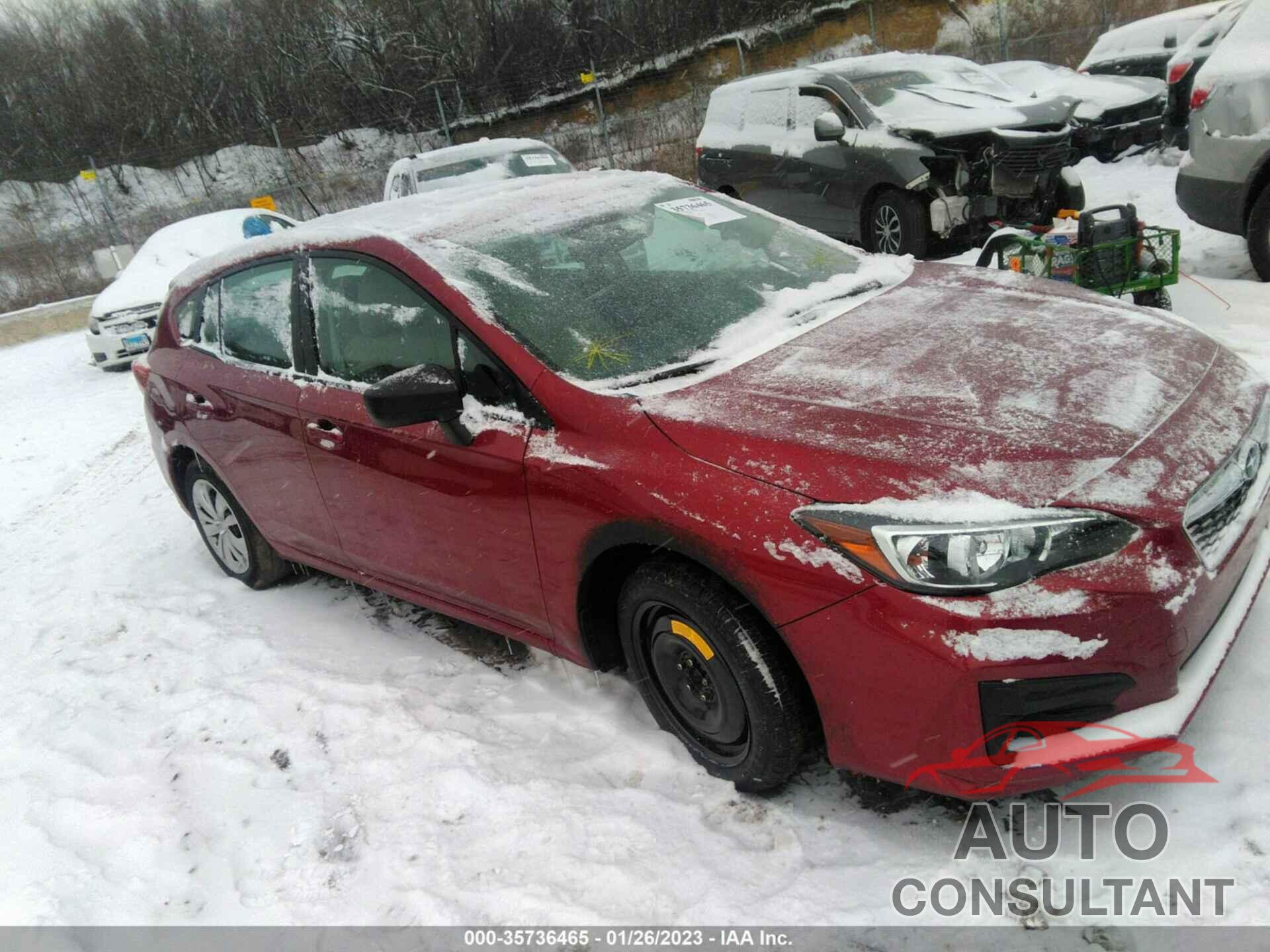 SUBARU IMPREZA 2019 - 4S3GTAA62K3758857