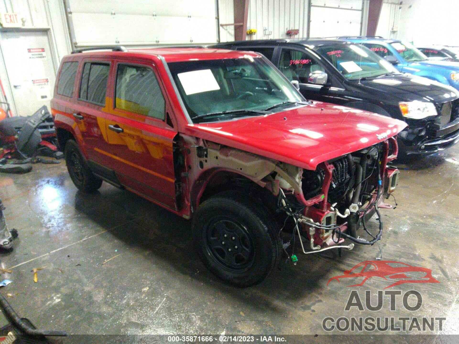 JEEP PATRIOT 2016 - 1C4NJRBB5GD658373