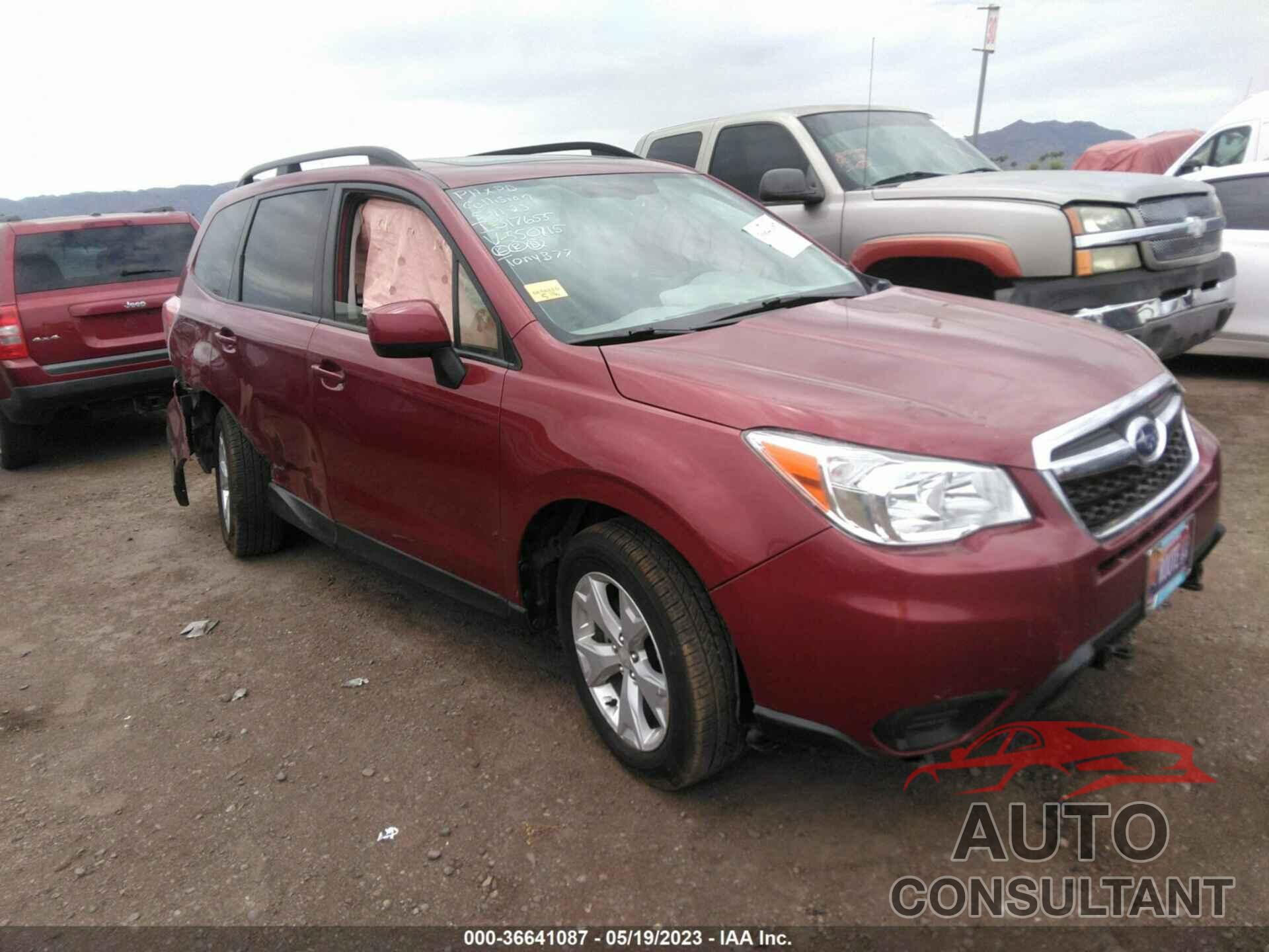 SUBARU FORESTER 2016 - JF2SJADC9GH550715
