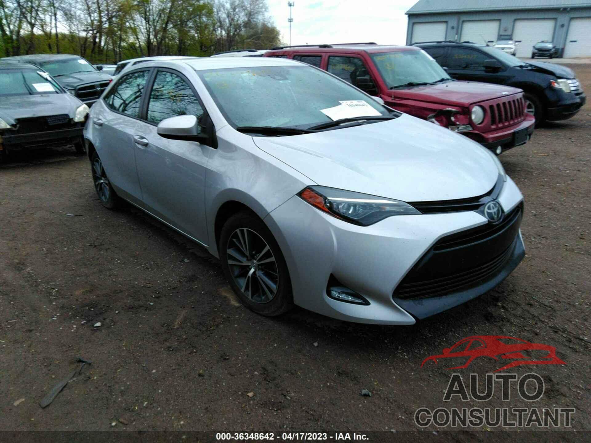 TOYOTA COROLLA 2018 - 2T1BURHEXJC029367