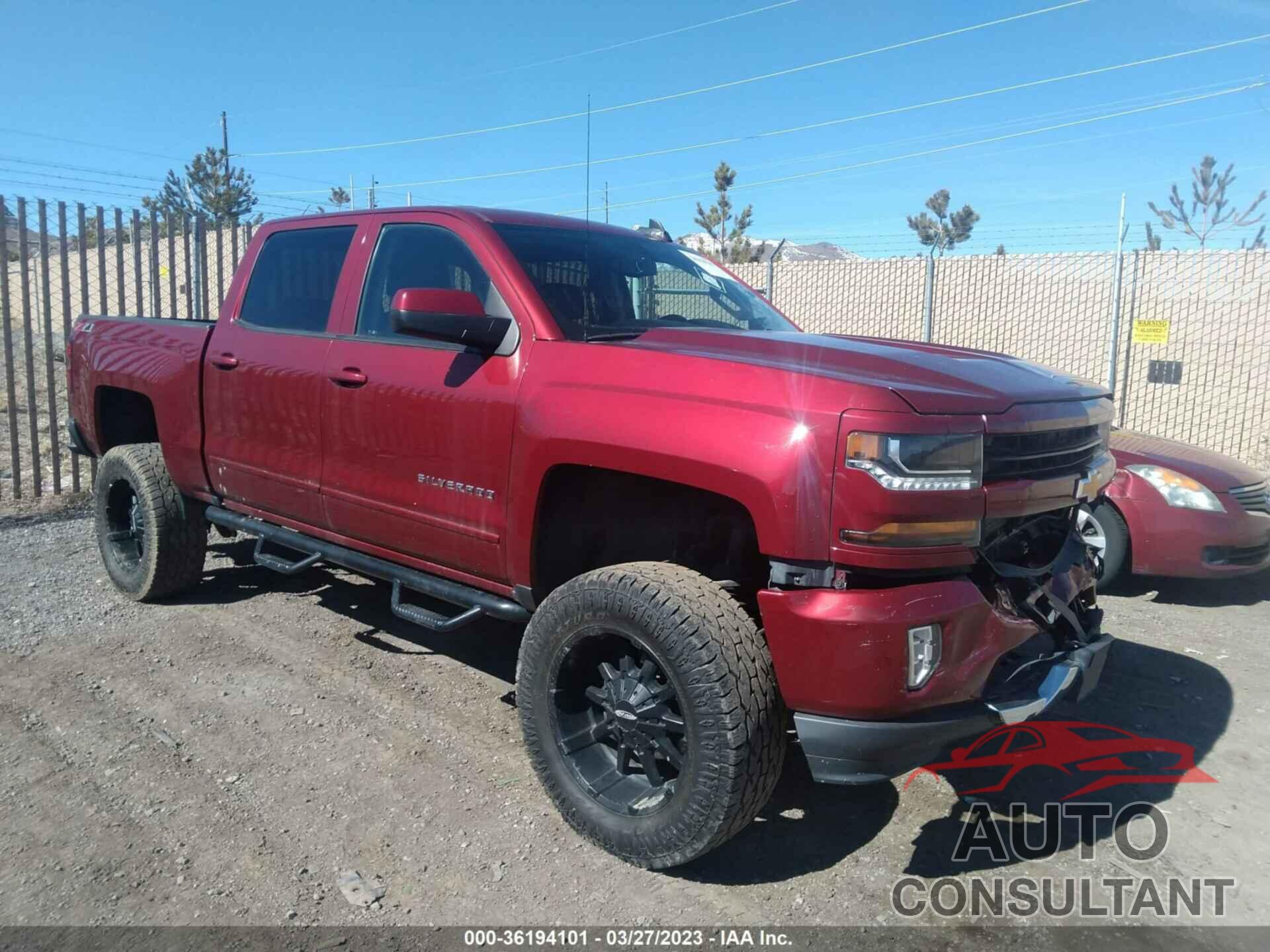 CHEVROLET SILVERADO 1500 2018 - 3GCUKREC9JG161270