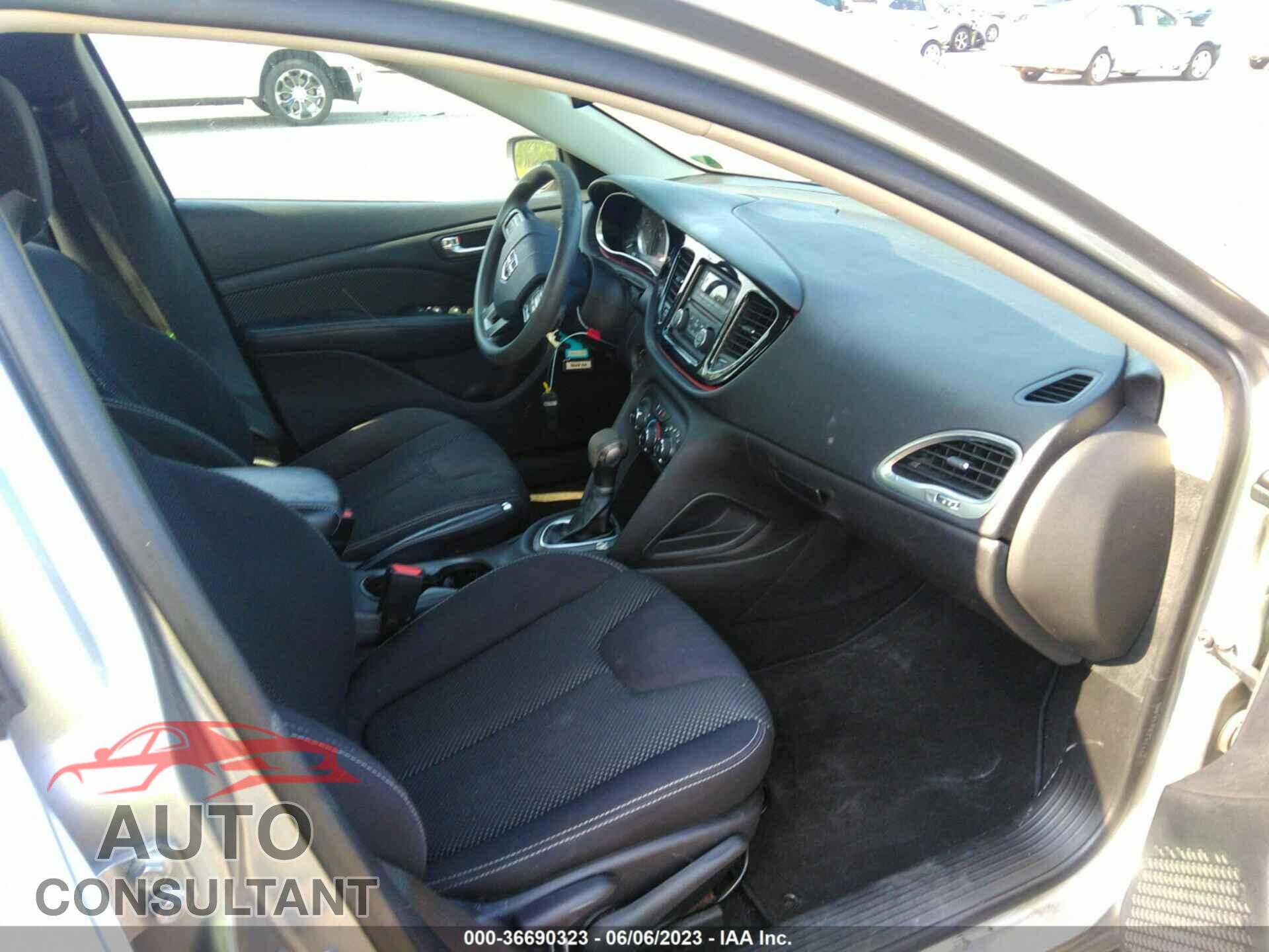 DODGE DART 2015 - 1C3CDFBB3FD105043