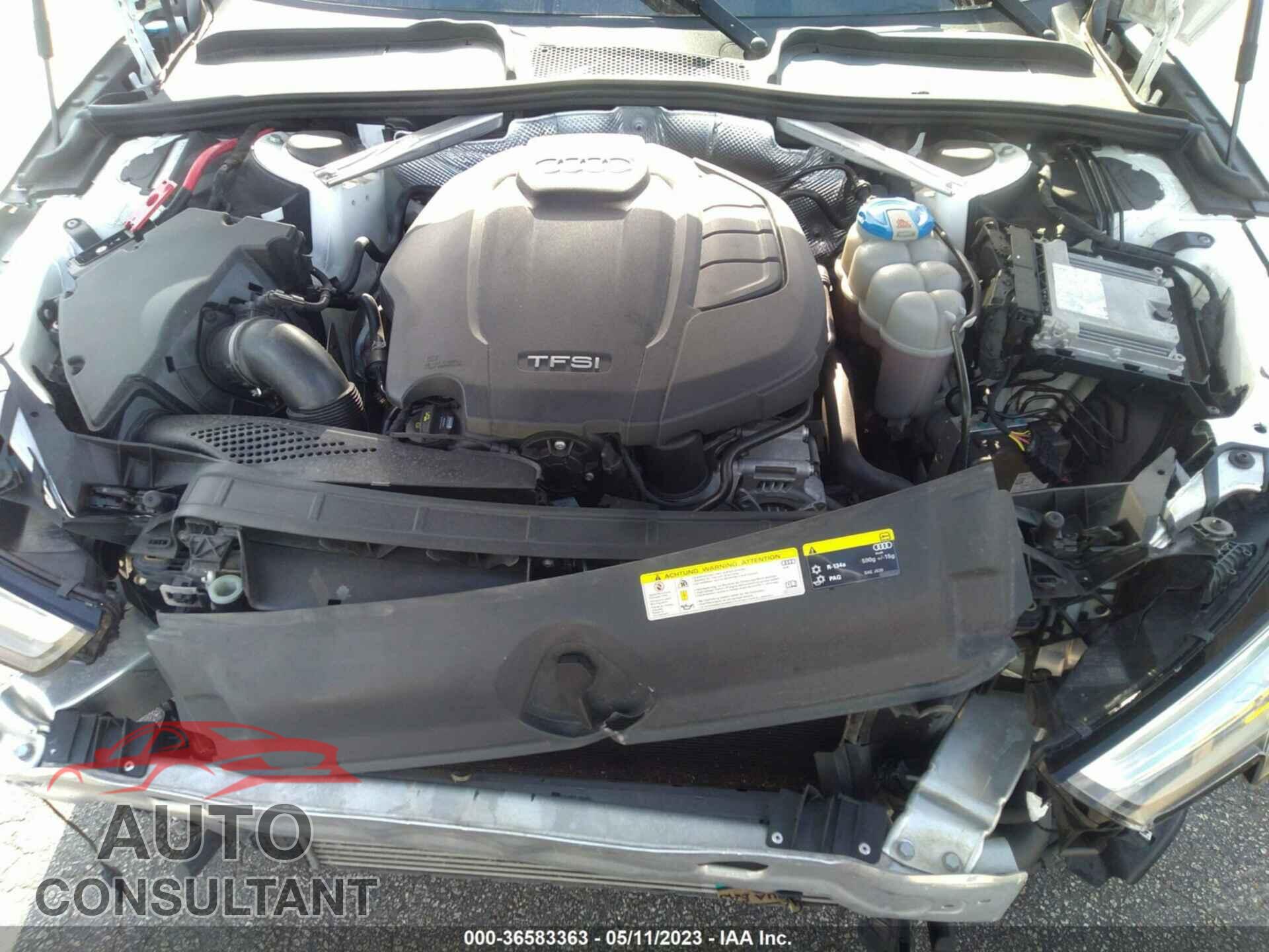 AUDI A4 2017 - WAUGMAF41HA076512