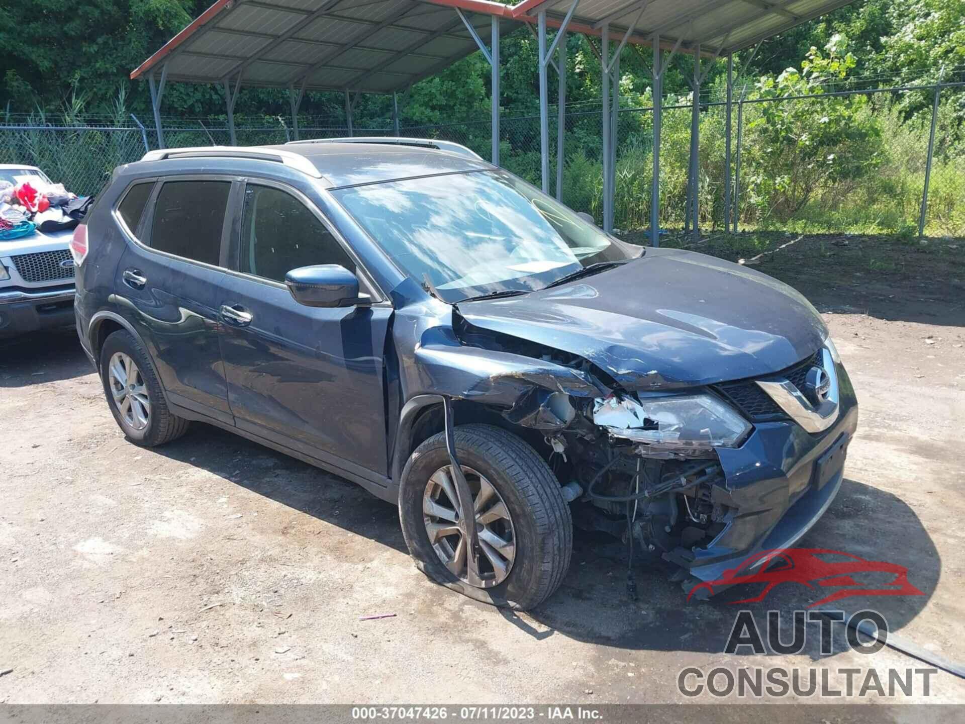 NISSAN ROGUE 2016 - KNMAT2MV3GP628939