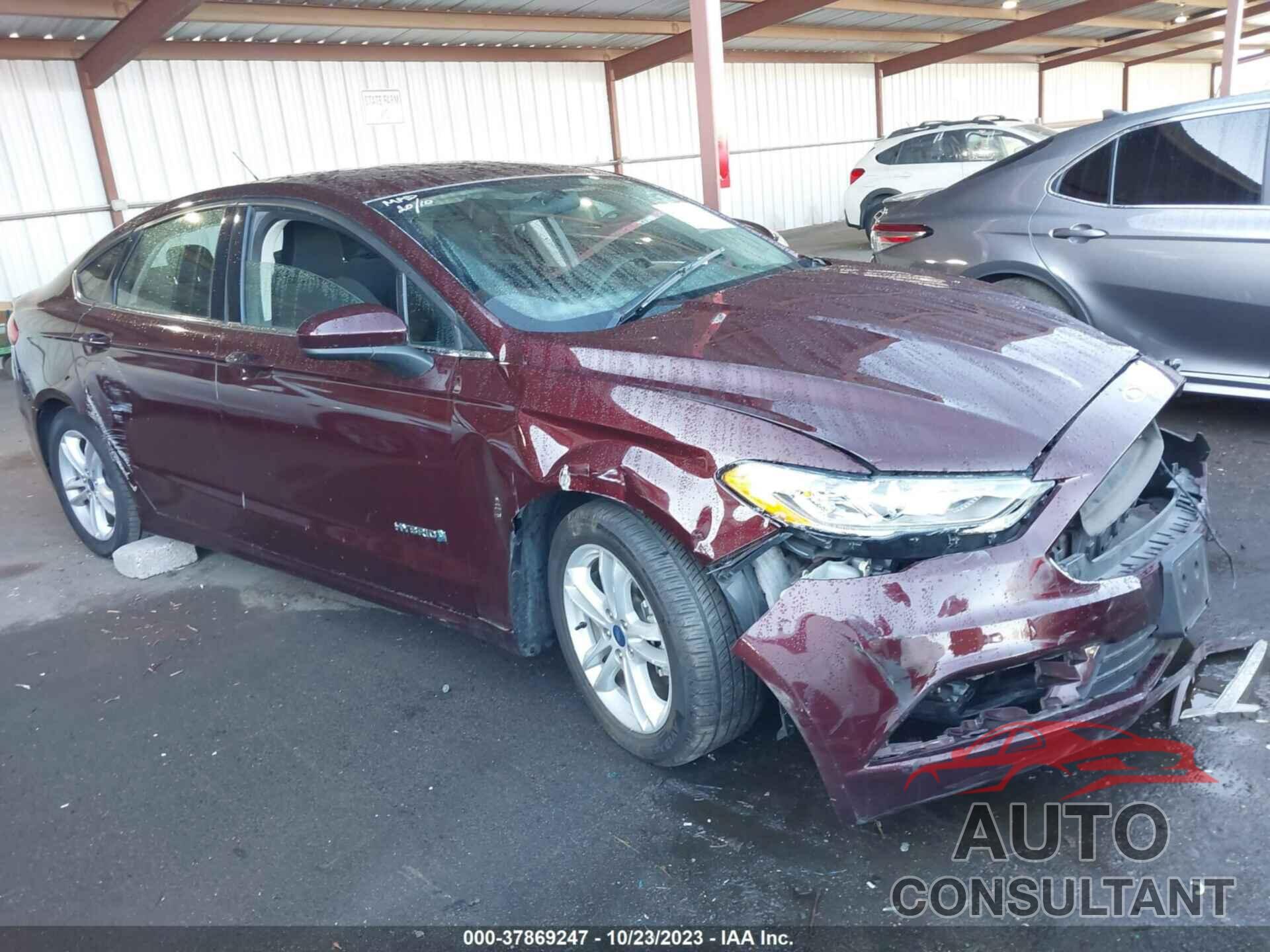 FORD FUSION HYBRID 2018 - 3FA6P0LU0JR253542