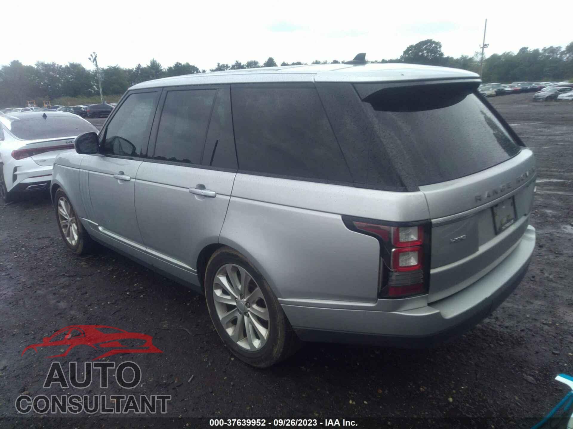 LAND ROVER RANGE ROVER 2016 - SALGS2VF5GA256648