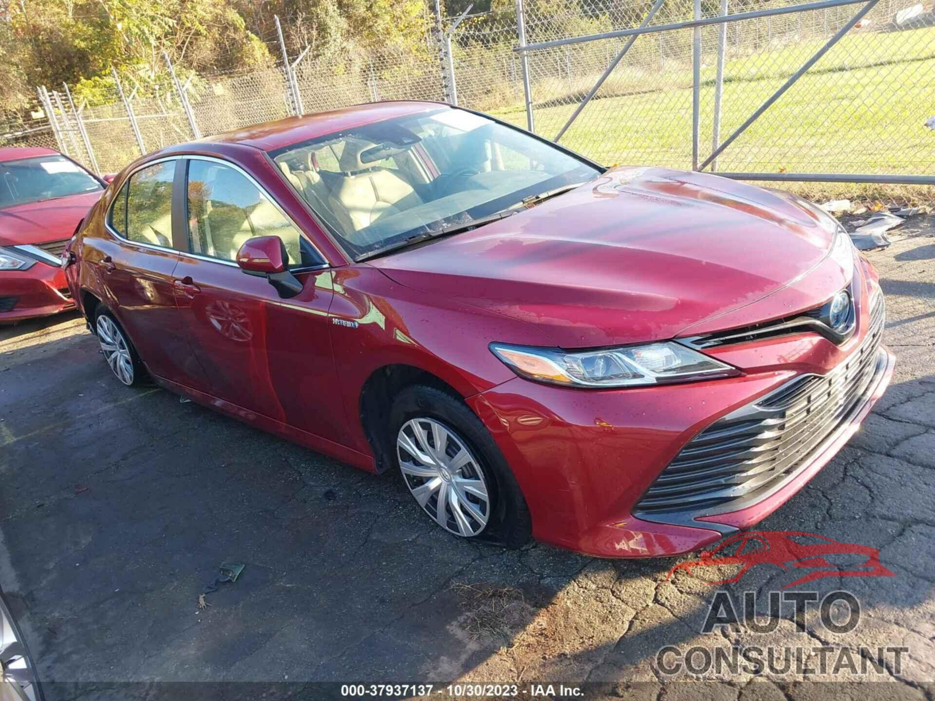 TOYOTA CAMRY 2019 - 4T1B31HK6KU515913