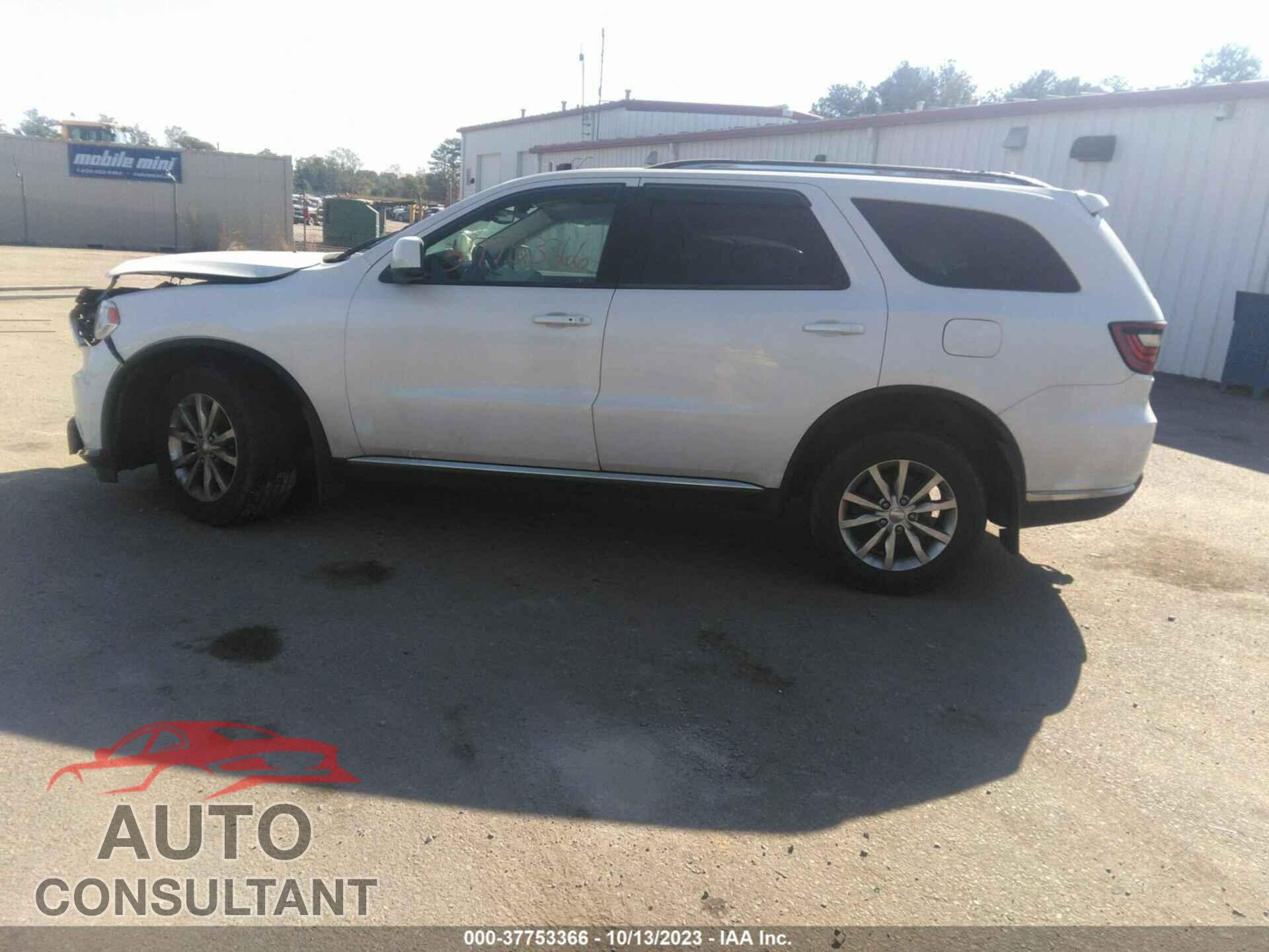 DODGE DURANGO 2017 - 1C4RDJAG6HC686861