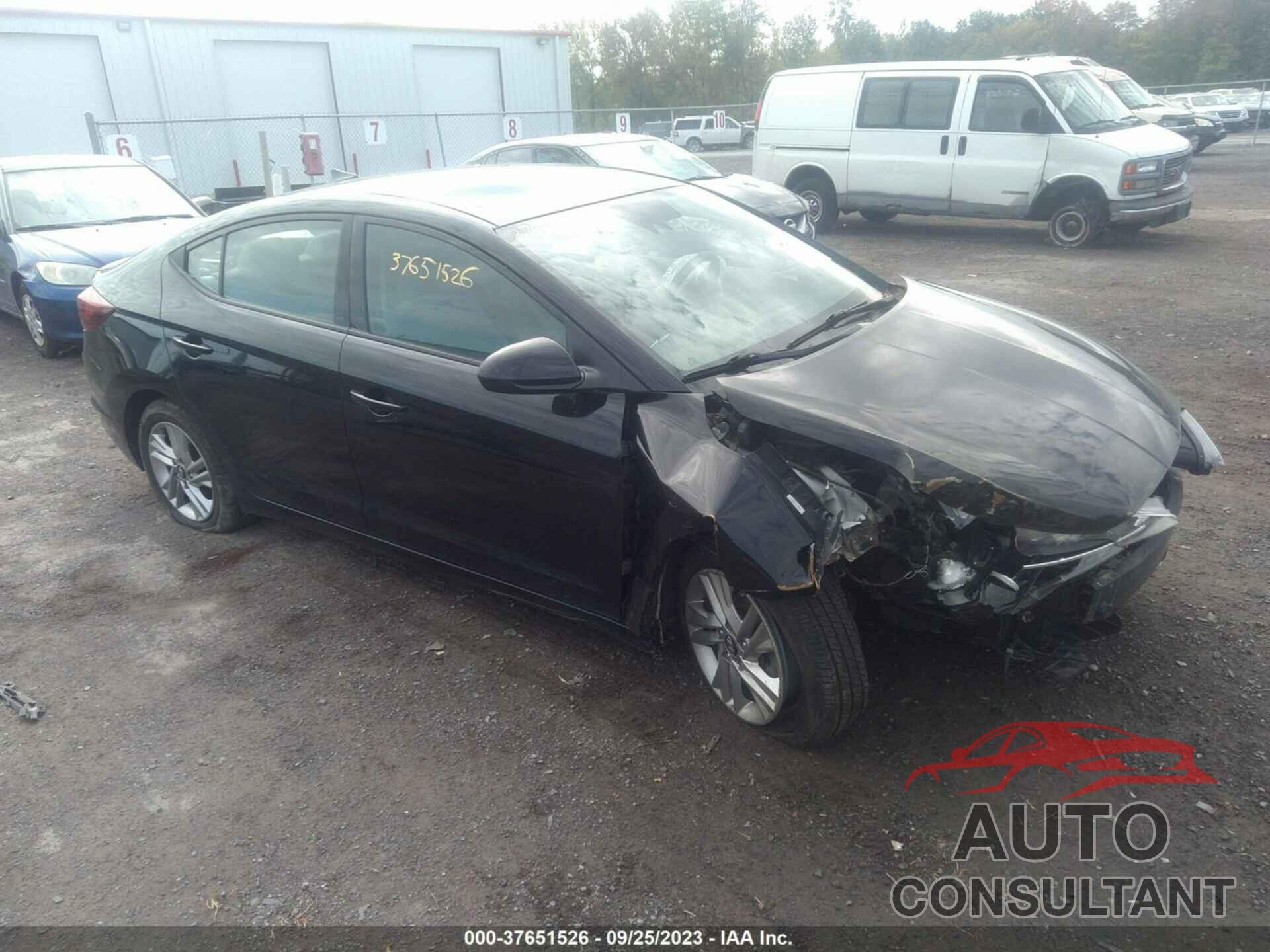 HYUNDAI ELANTRA 2019 - KMHD84LF1KU787761