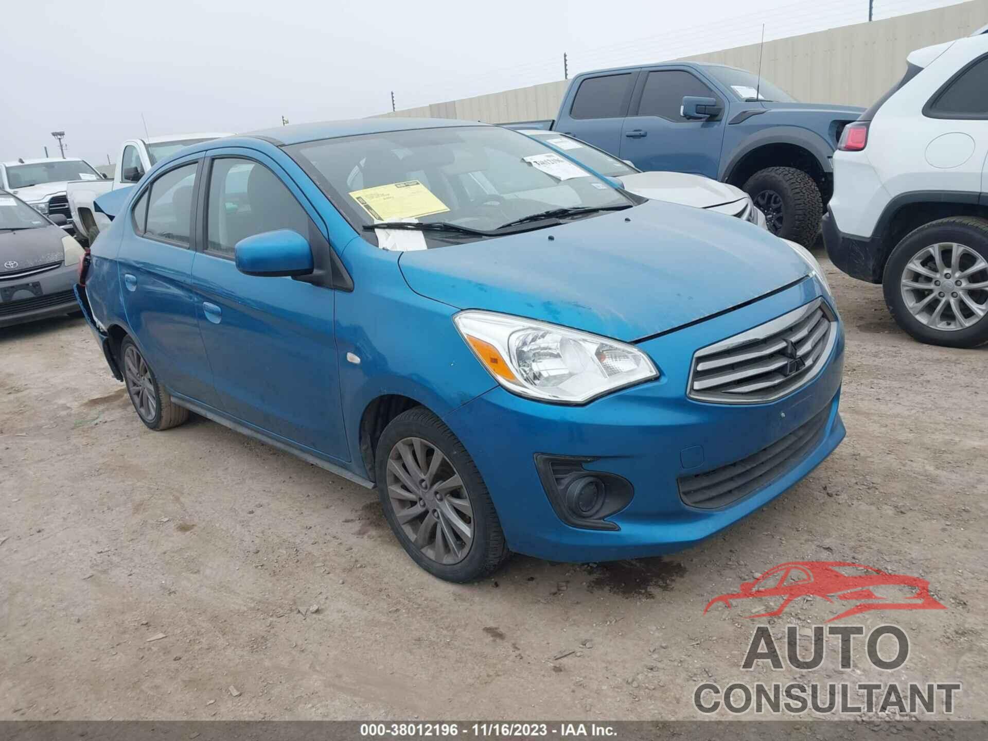 MITSUBISHI MIRAGE G4 2019 - ML32F3FJ8KHF05903