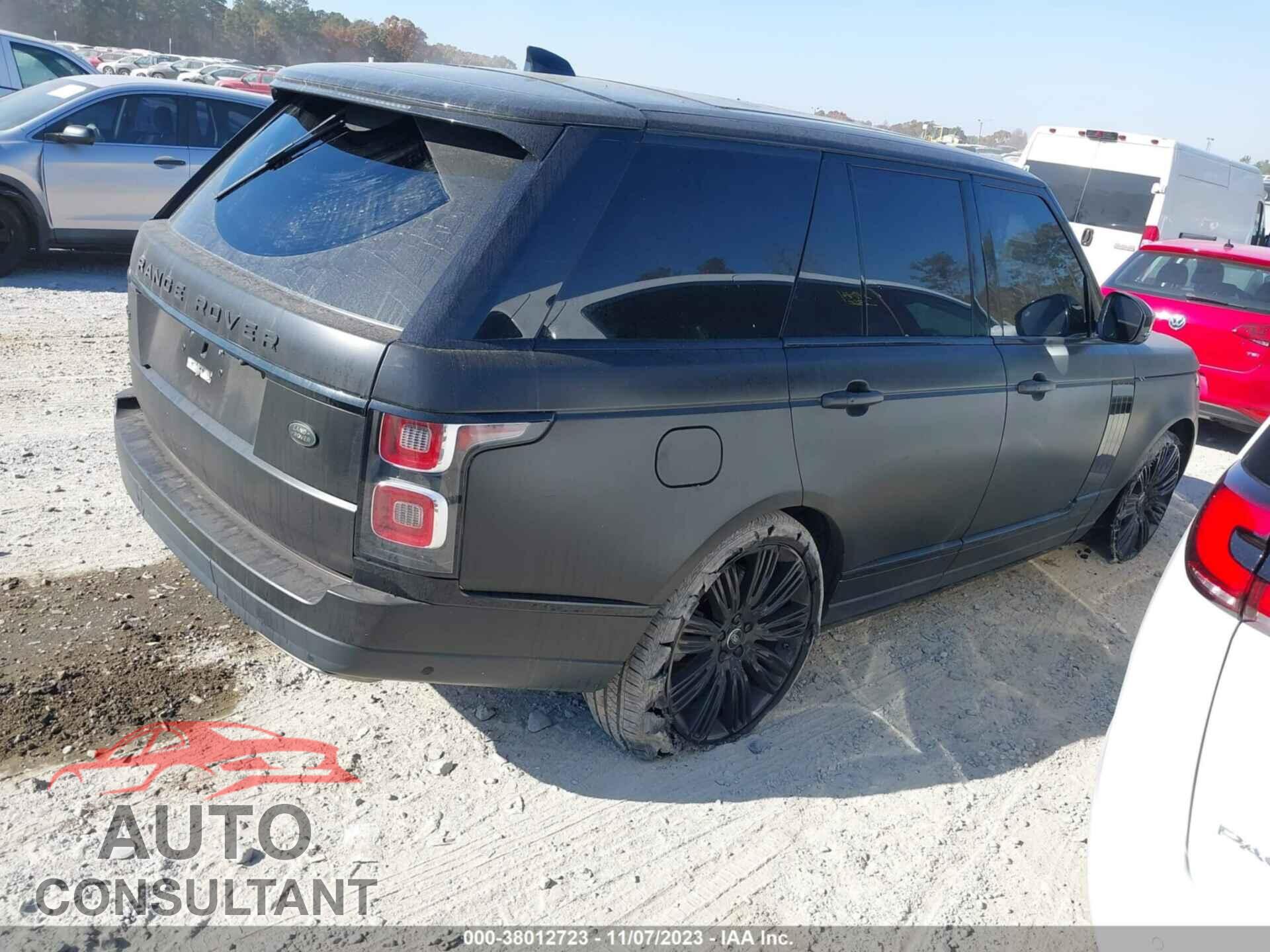 LAND ROVER RANGE ROVER 2018 - SALGS2SV8JA388256