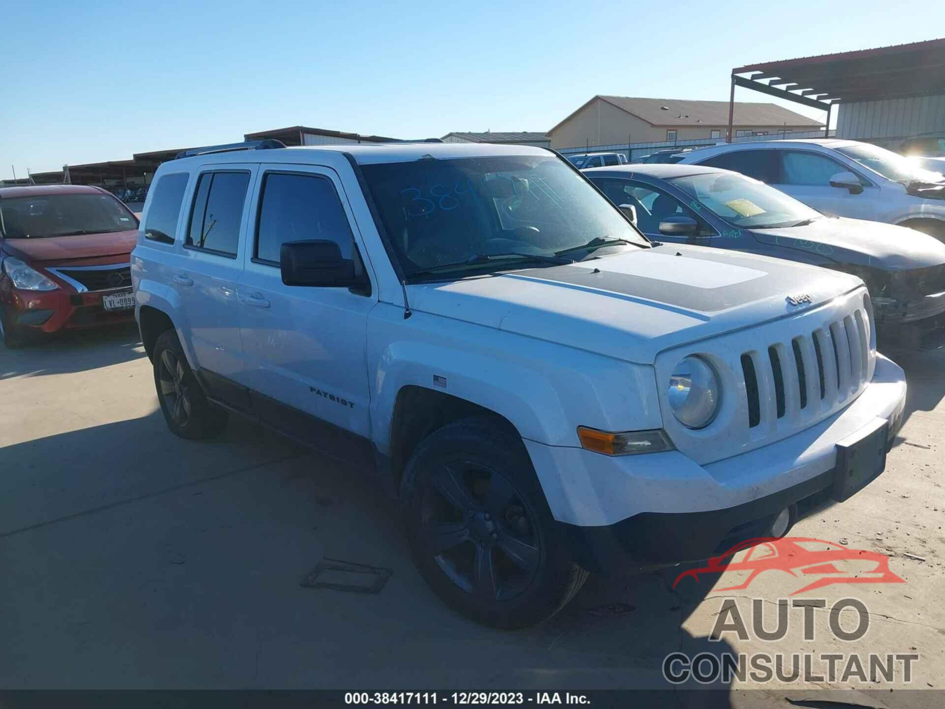 JEEP PATRIOT 2016 - 1C4NJPBAXGD694281