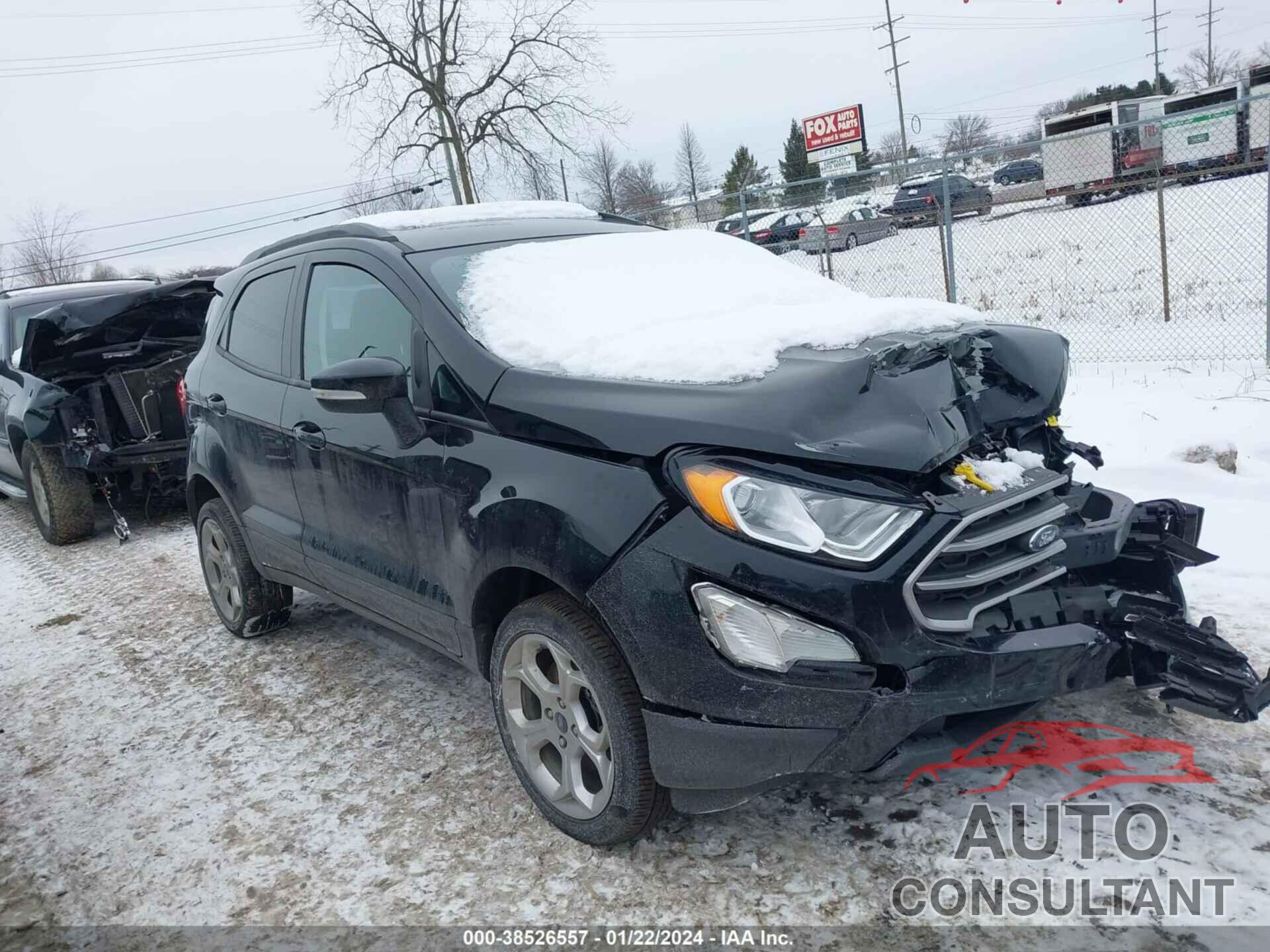 FORD ECOSPORT 2022 - MAJ6S3GL4NC457461