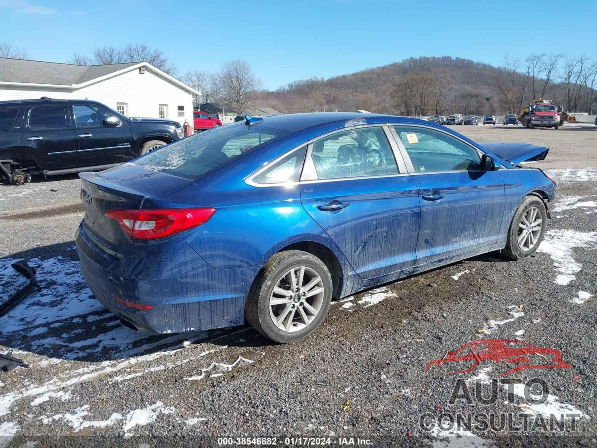 HYUNDAI SONATA 2017 - 5NPE24AFXHH585825