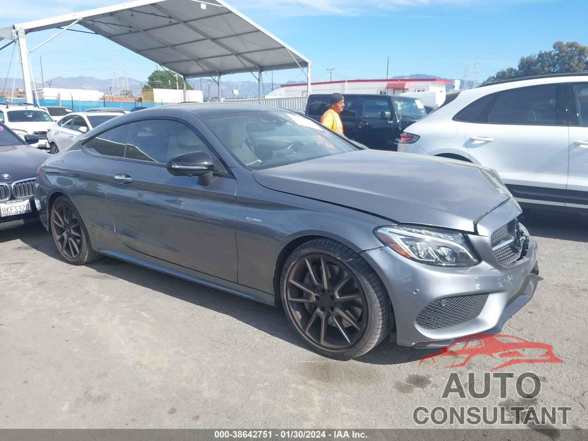 MERCEDES-BENZ AMG C 43 2017 - WDDWJ6EB0HF545974