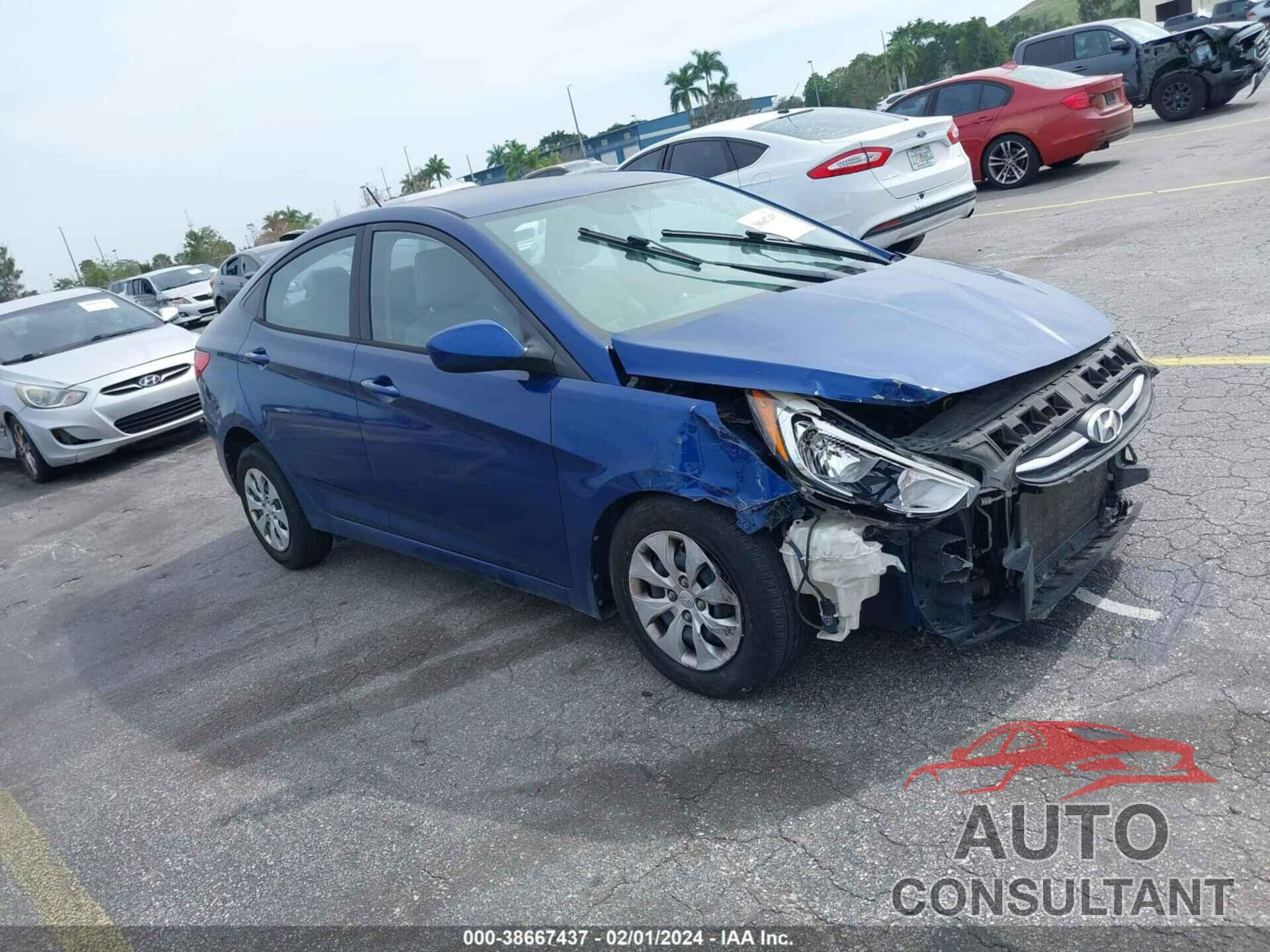 HYUNDAI ACCENT 2016 - KMHCT4AE7GU000839