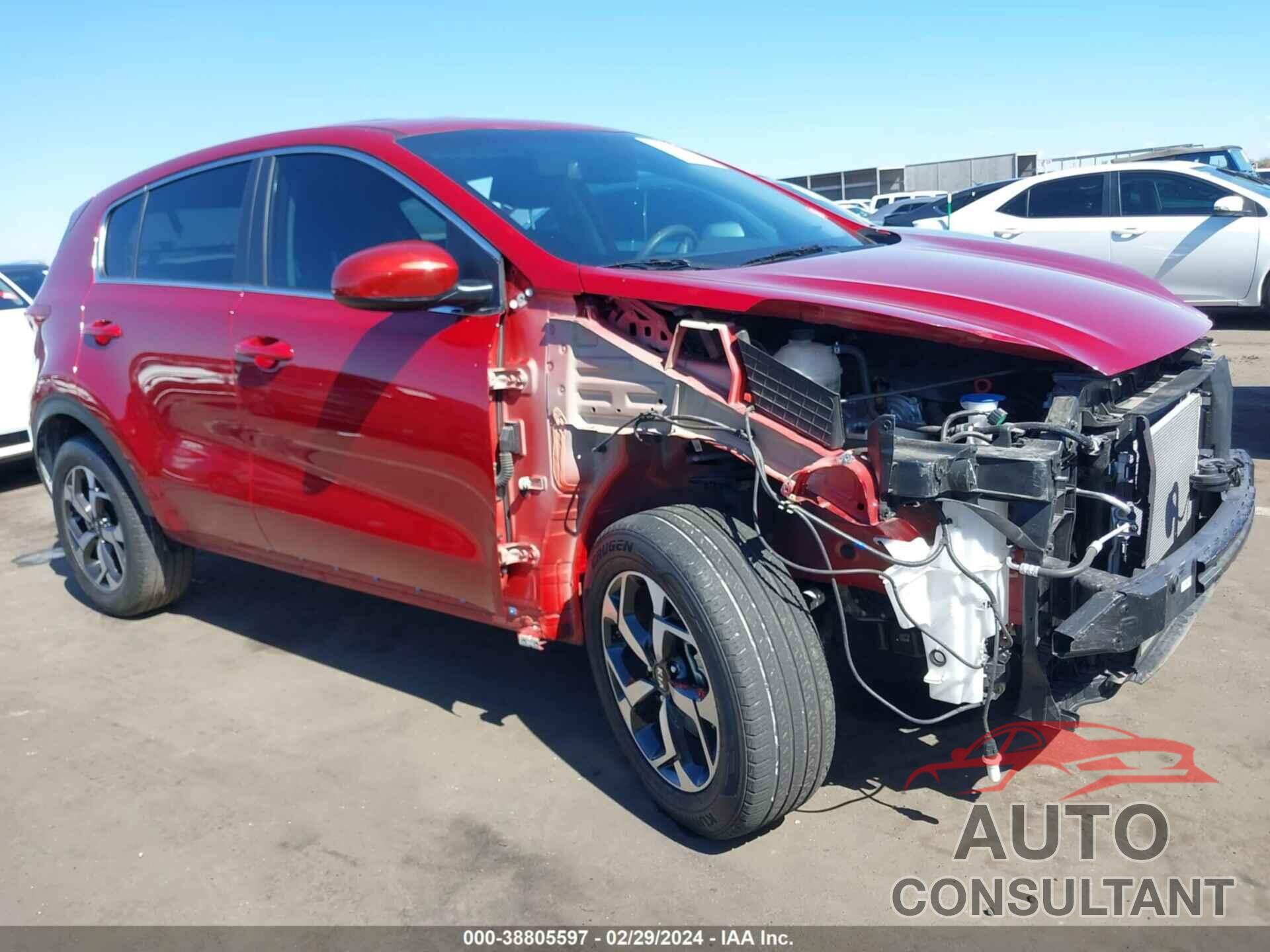 KIA SPORTAGE 2021 - KNDPM3AC8M7862084