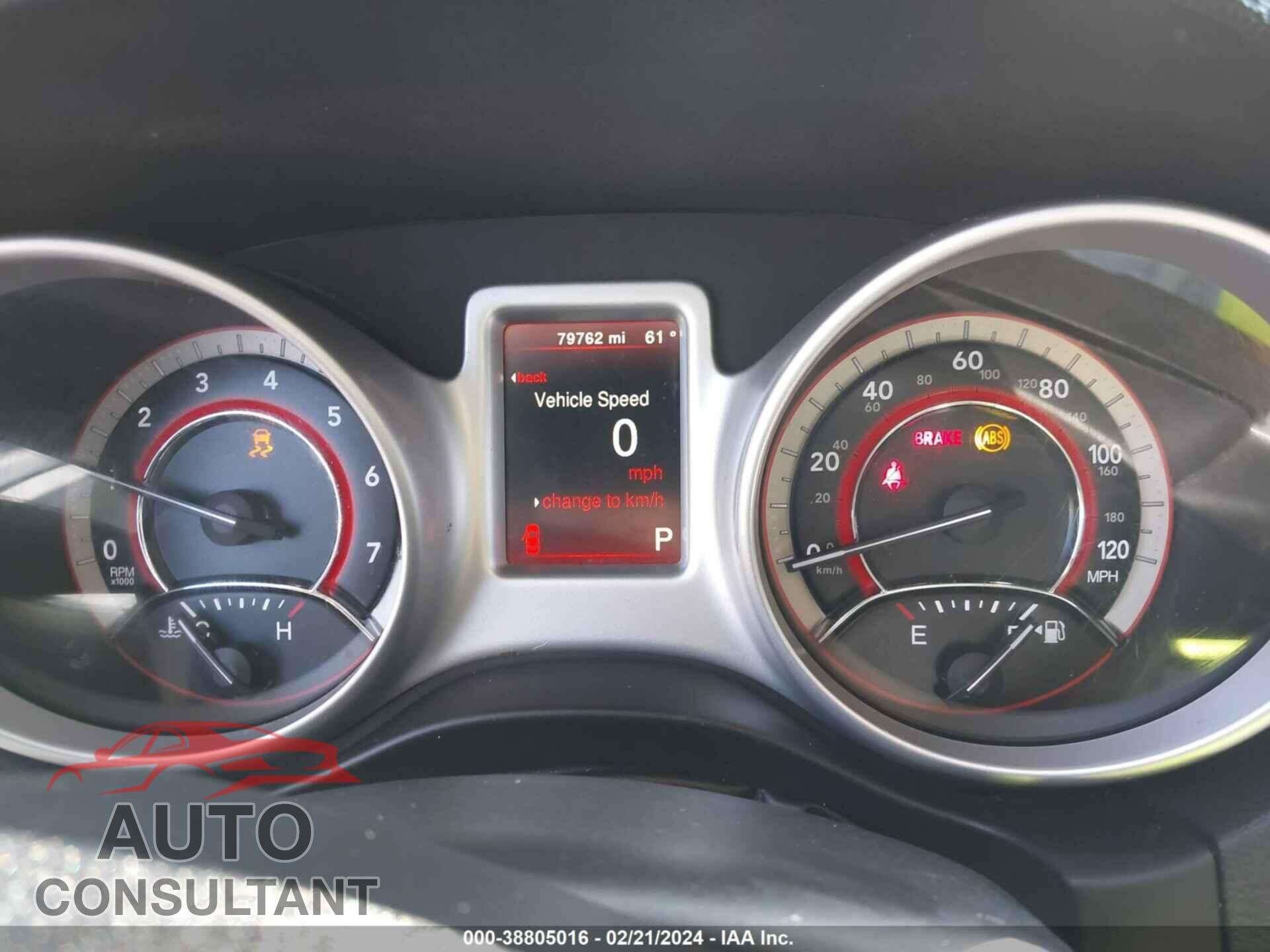 DODGE JOURNEY 2017 - 3C4PDCBB1HT648478