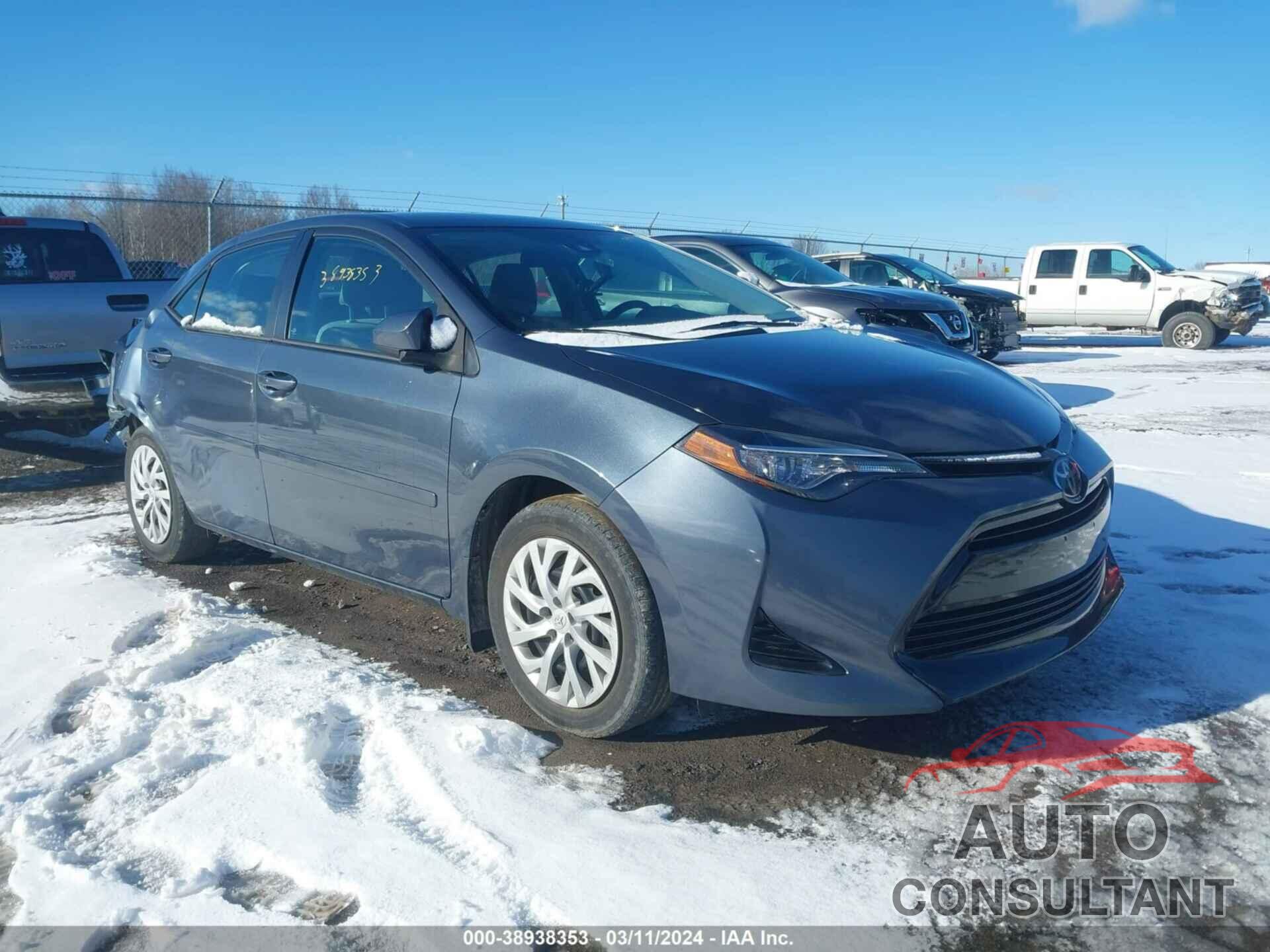 TOYOTA COROLLA 2017 - 2T1BURHE9HC877234