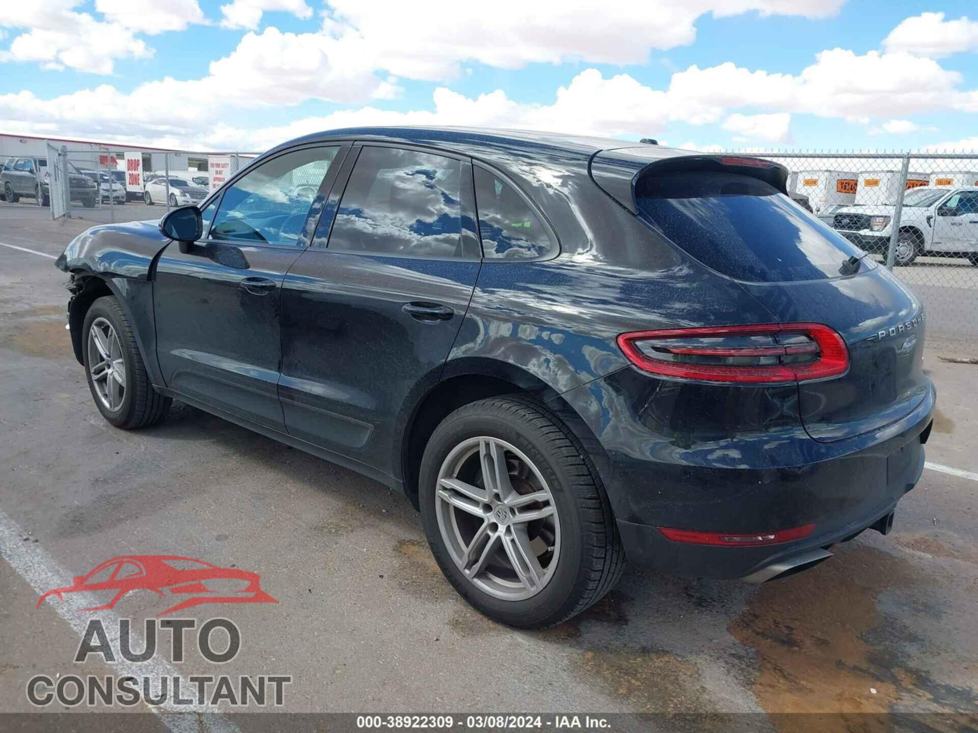 PORSCHE MACAN 2018 - WP1AA2A52JLB15365