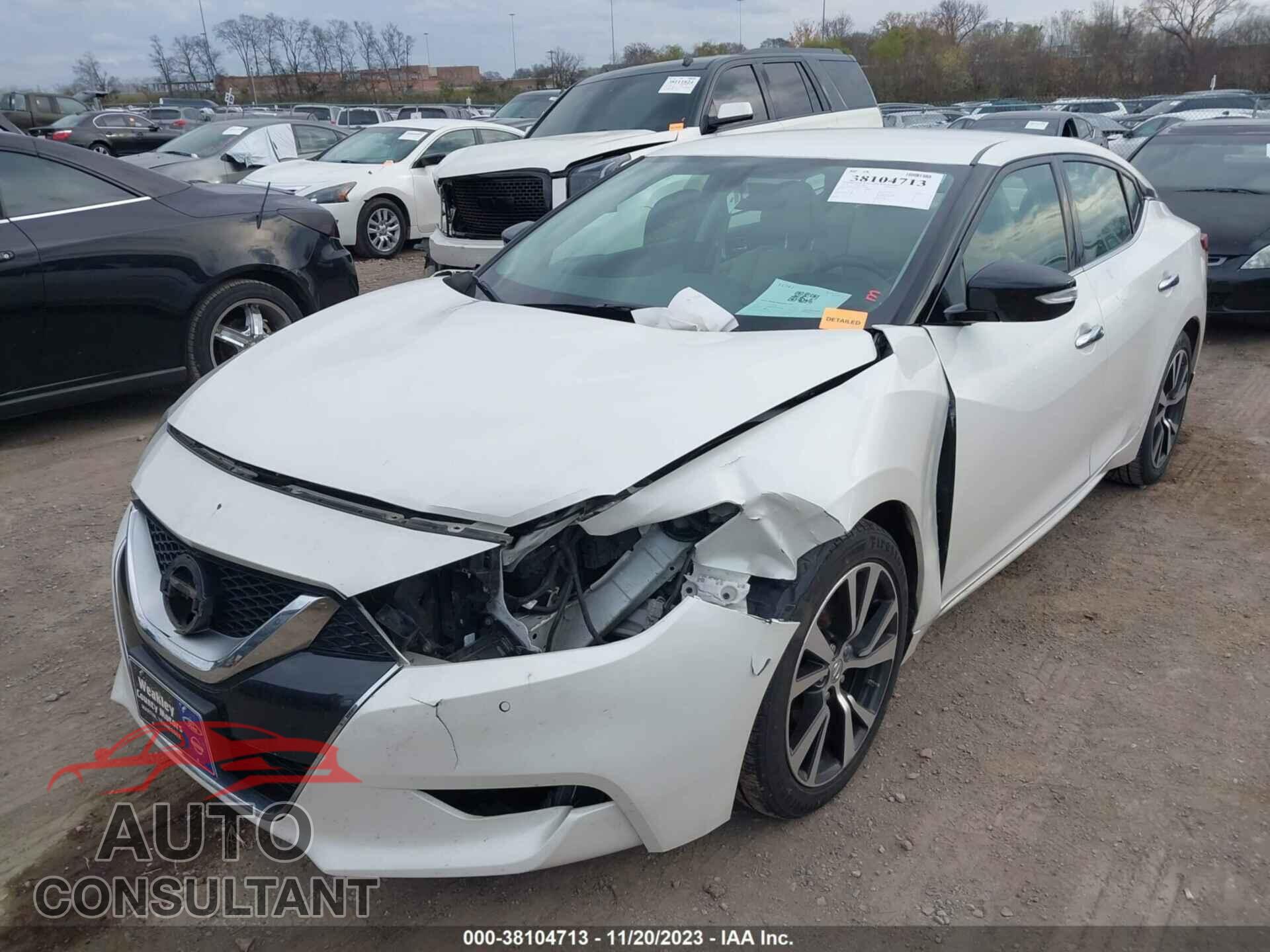 NISSAN MAXIMA 2017 - 1N4AA6AP1HC399260