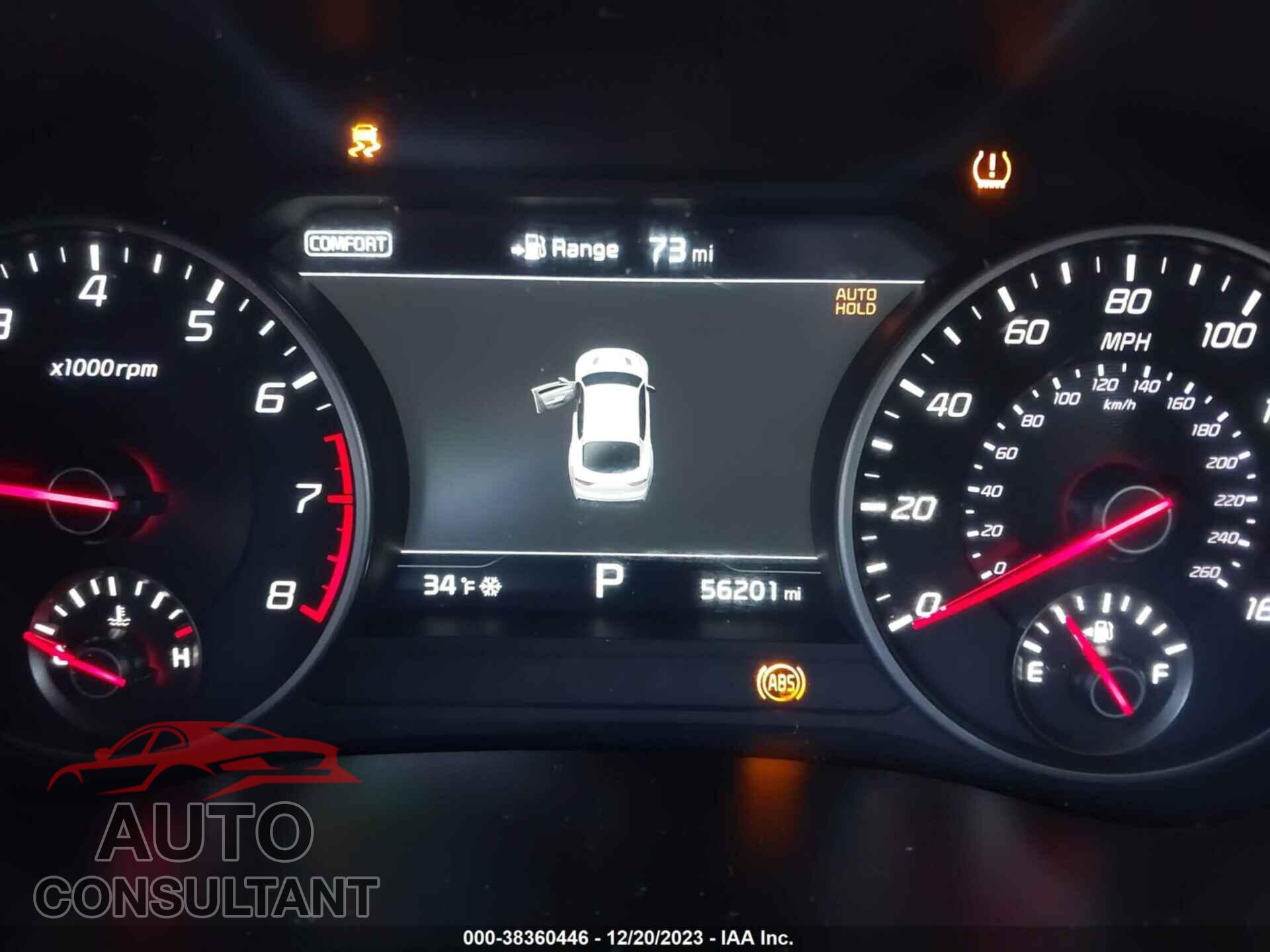 KIA STINGER 2018 - KNAE25LA6J6026244