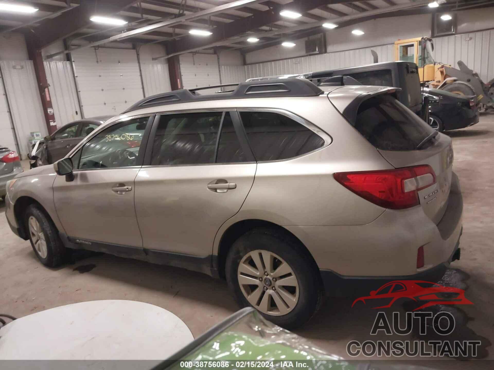 SUBARU OUTBACK 2016 - 4S4BSACC3G3203306