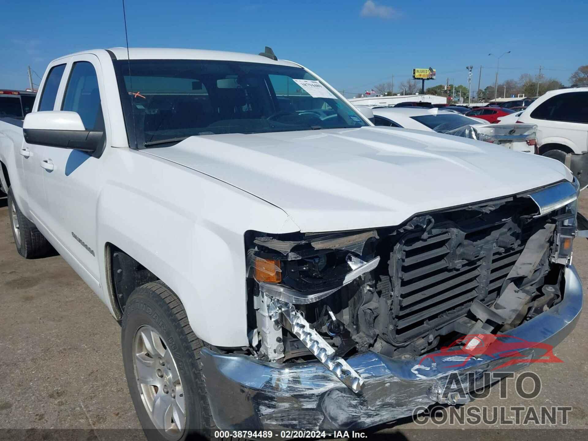 CHEVROLET SILVERADO 2018 - 1GCRCREC6JZ150990