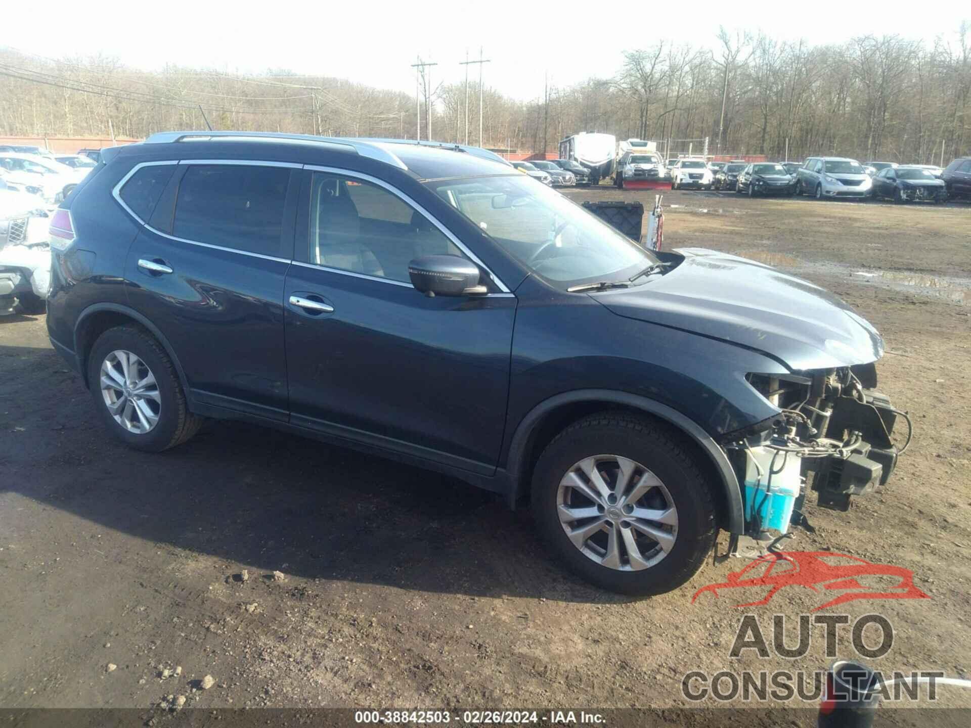 NISSAN ROGUE 2016 - KNMAT2MV7GP599199