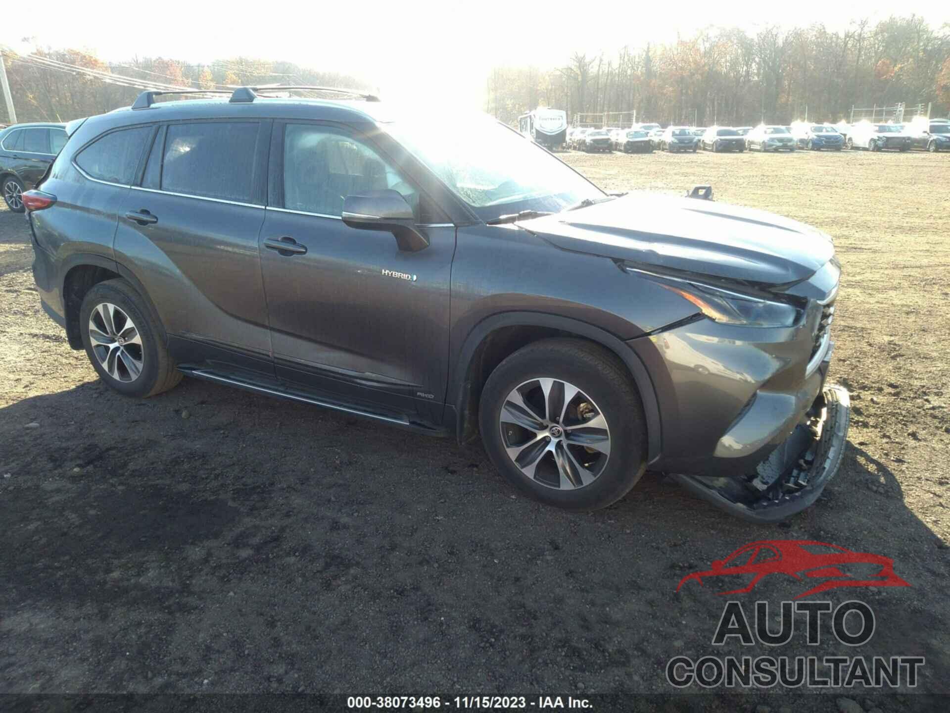 TOYOTA HIGHLANDER 2021 - 5TDGBRCHXMS523981