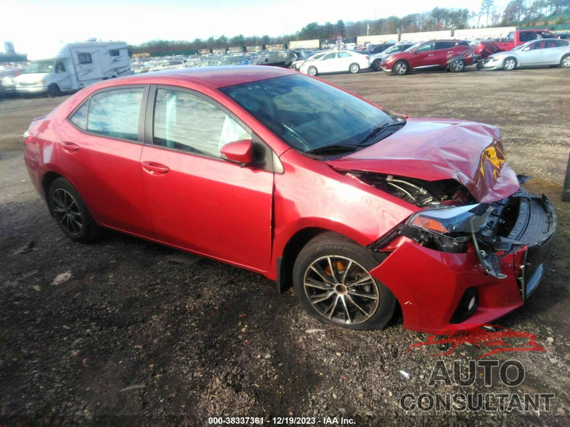 TOYOTA COROLLA 2016 - 2T1BURHE4GC518338
