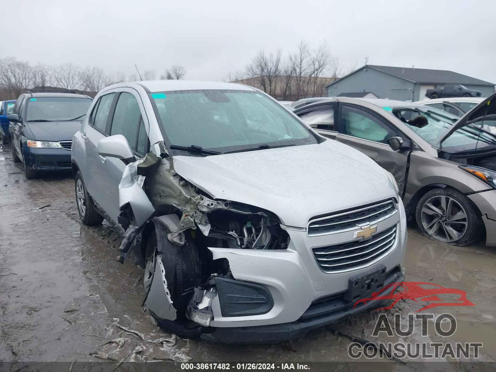 CHEVROLET TRAX 2016 - 3GNCJKSB0GL269978