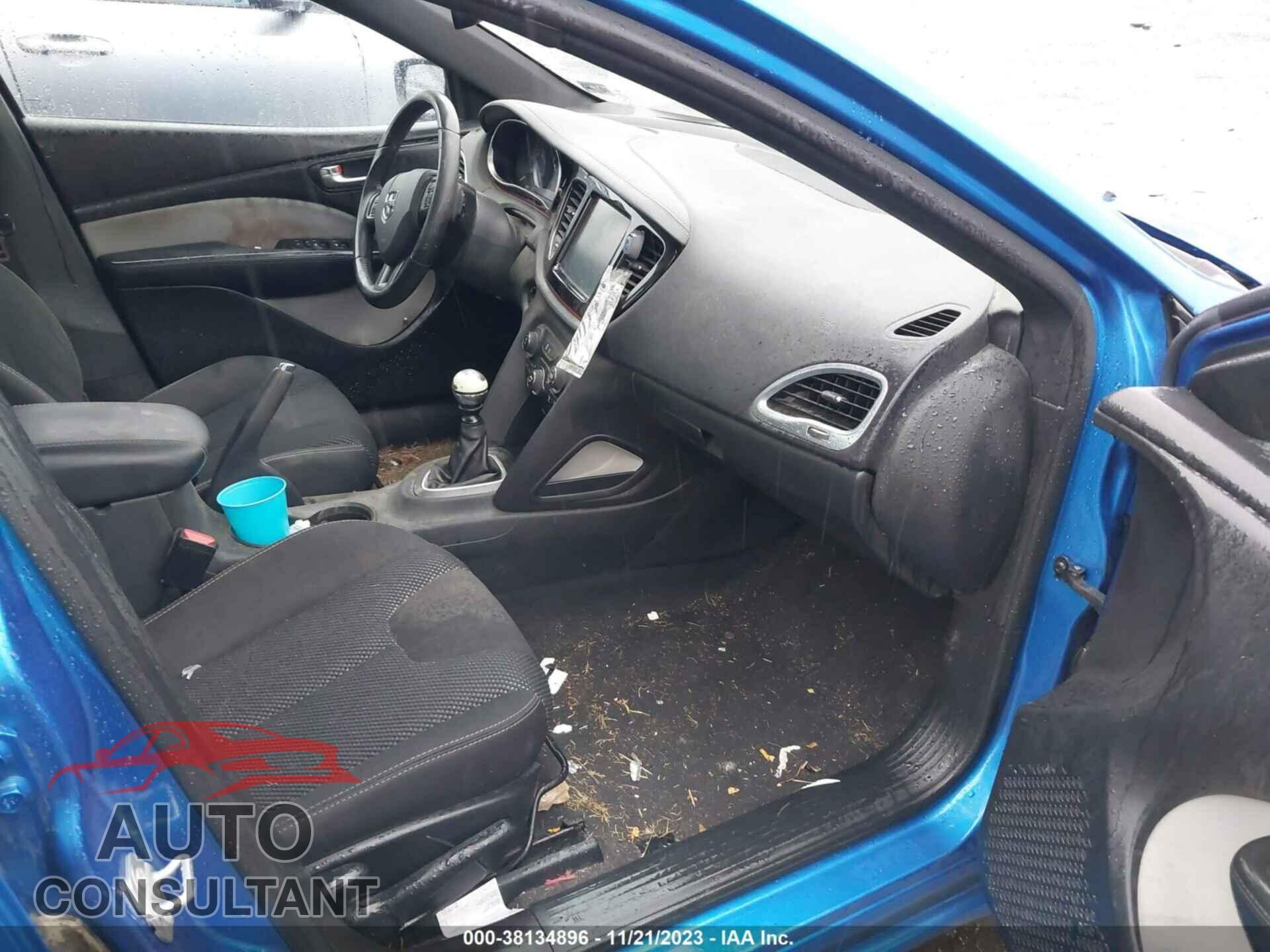 DODGE DART 2015 - 1C3CDFBB3FD415547