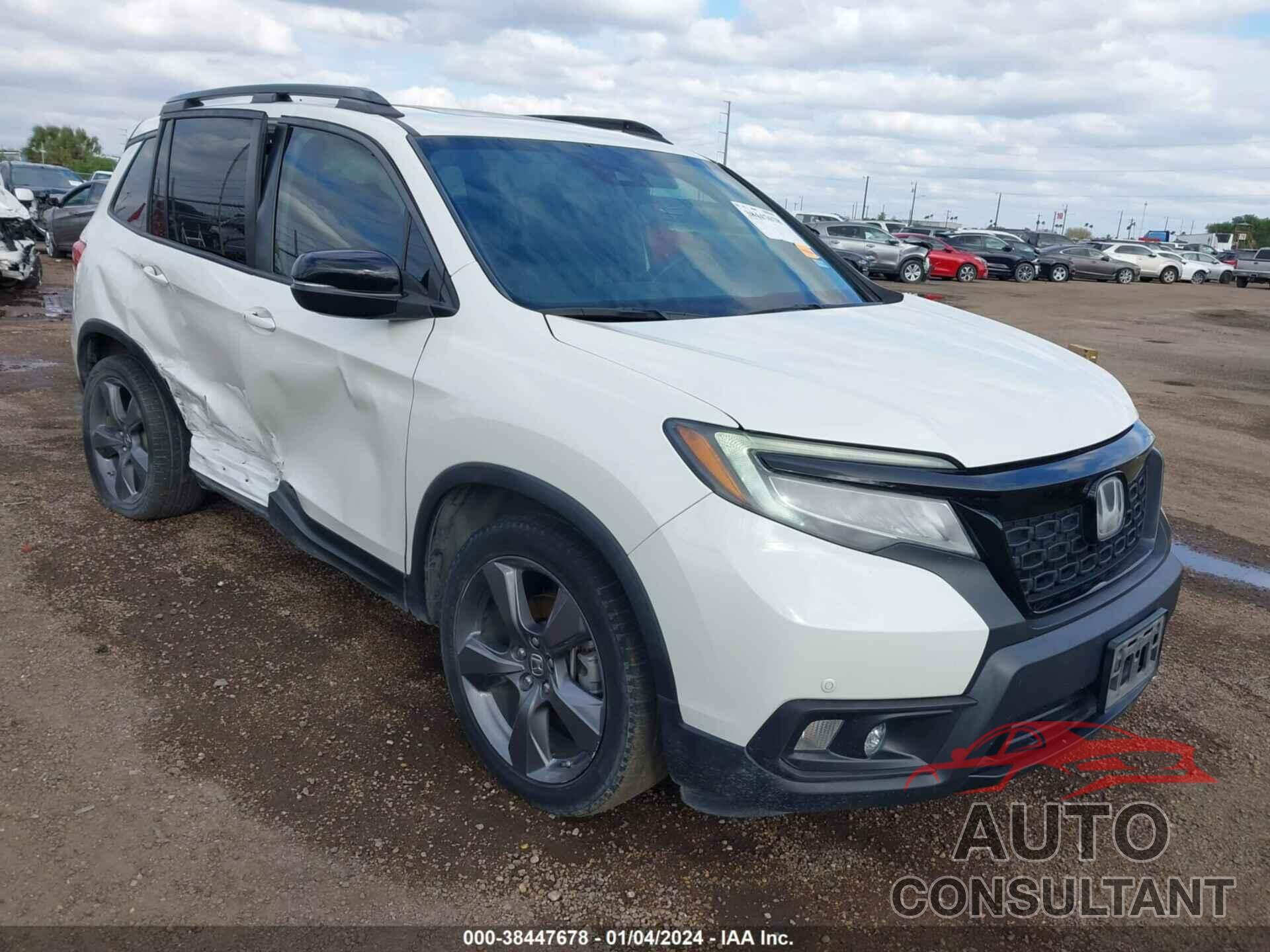 HONDA PASSPORT 2019 - 5FNYF7H95KB003722