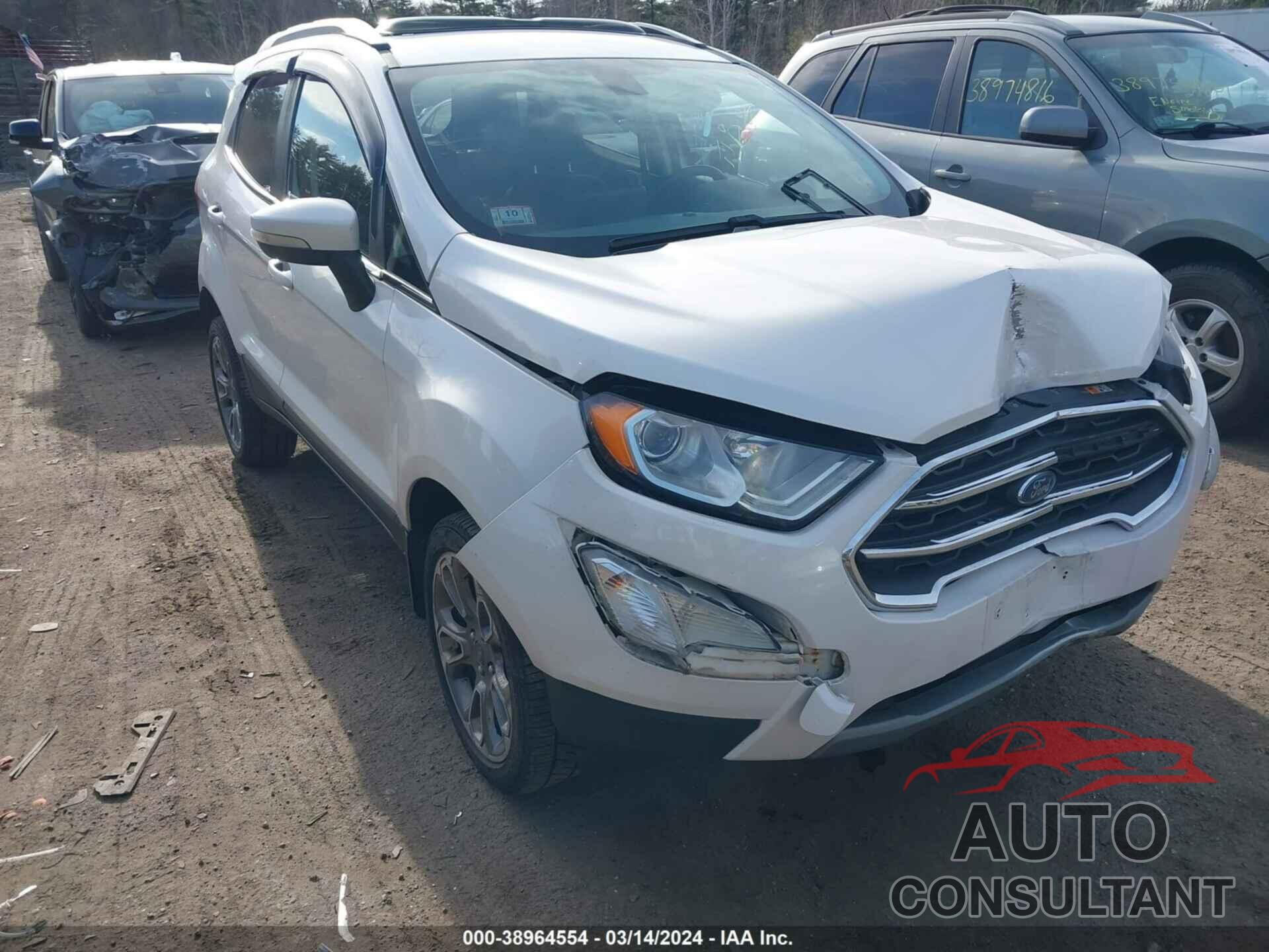 FORD ECOSPORT 2018 - MAJ6P1WL9JC179917